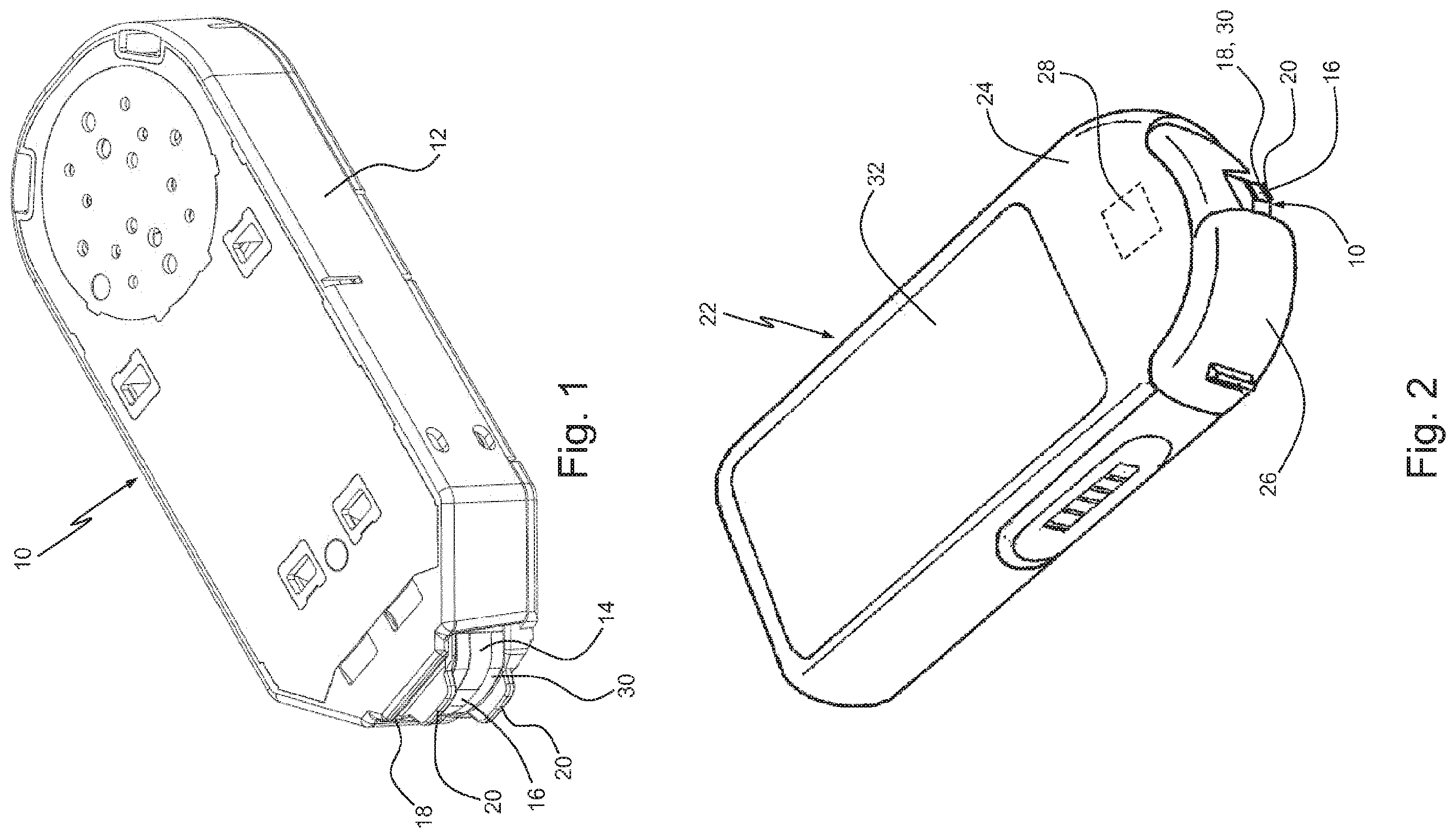 Patent US12350040 — Glucose test arrangement and method — Figure 1
