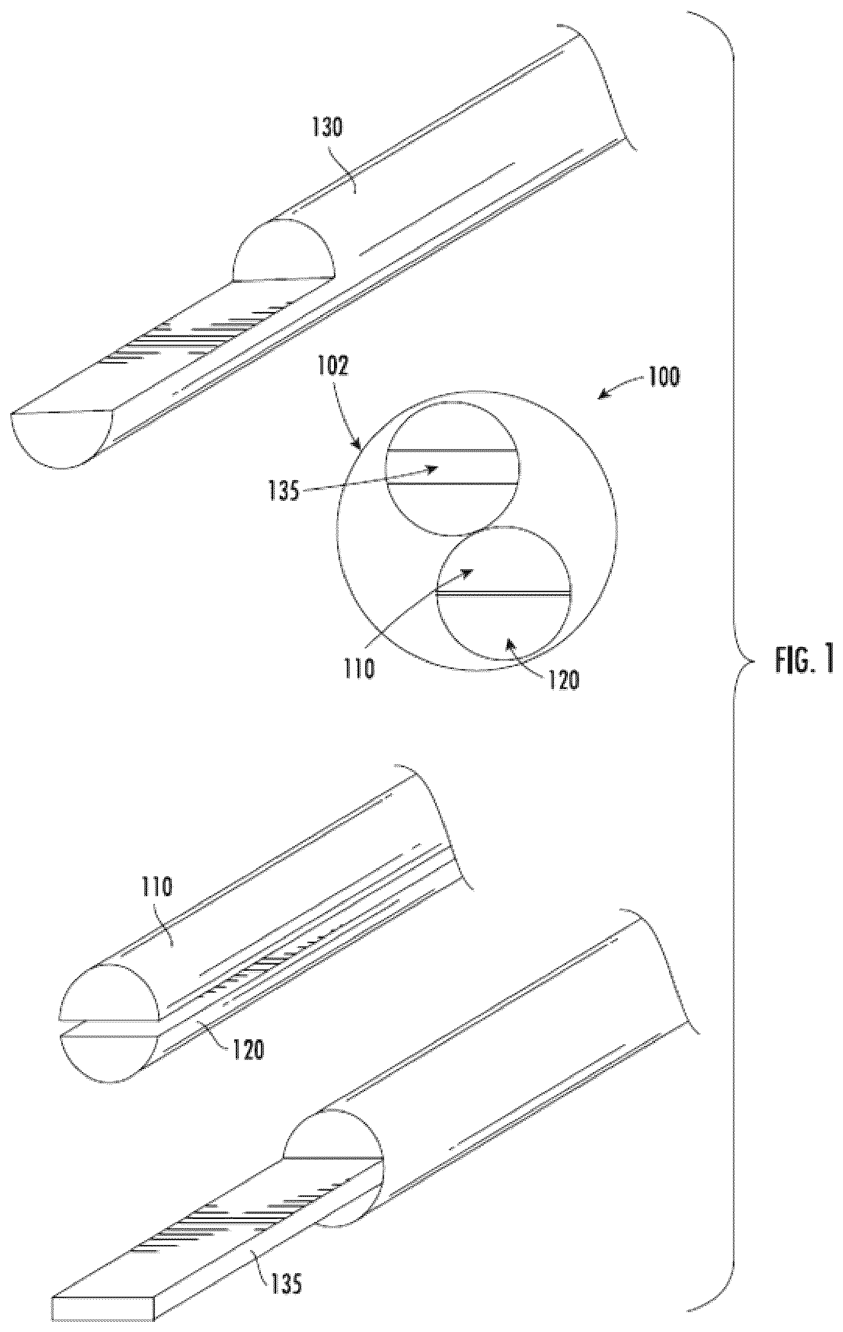 Patent US12350045 — Working electrode of a continuous biological sensor — Figure 1