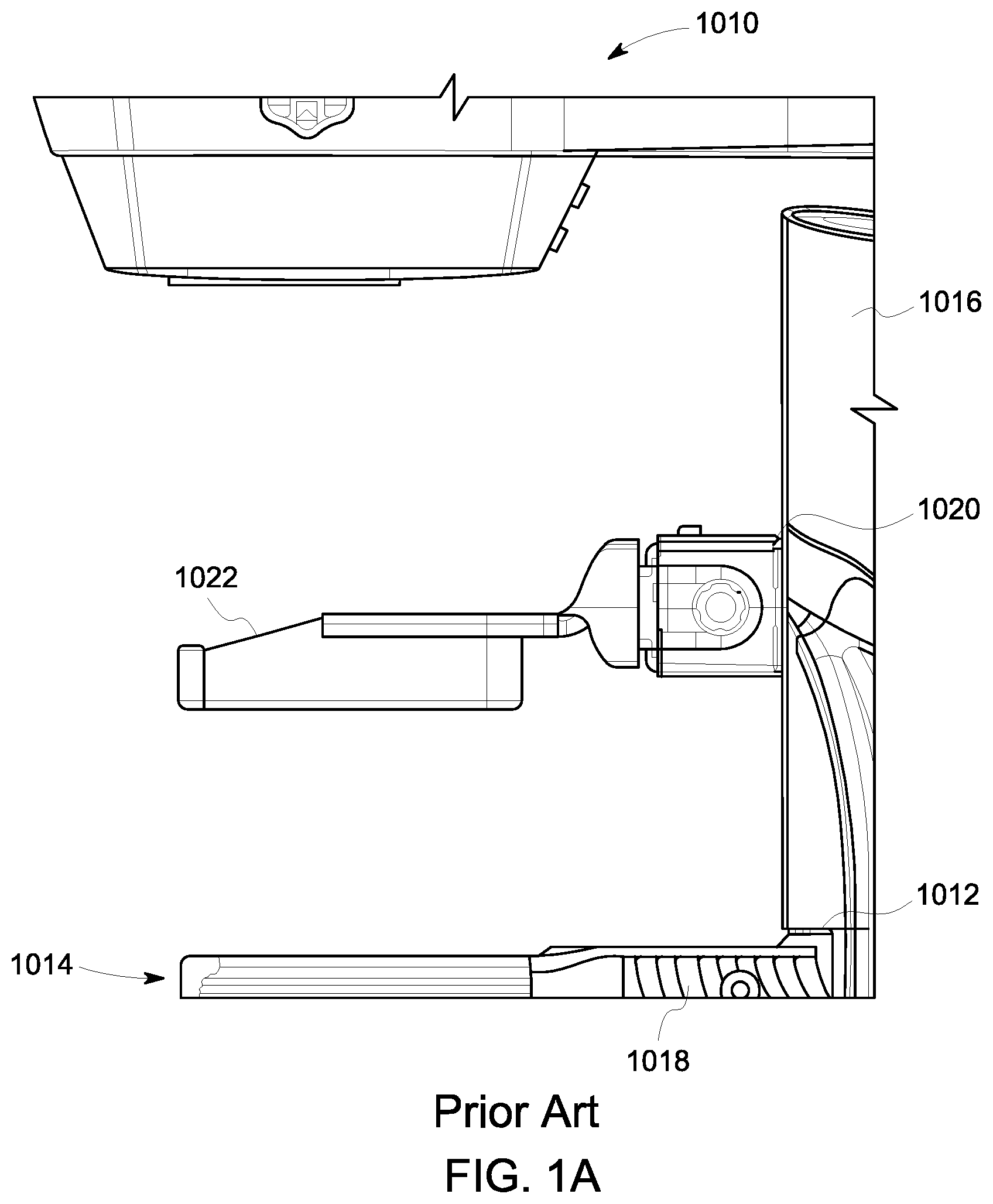 Patent US12350085 — Mammography imaging system with universal attachment structures — Figure 1