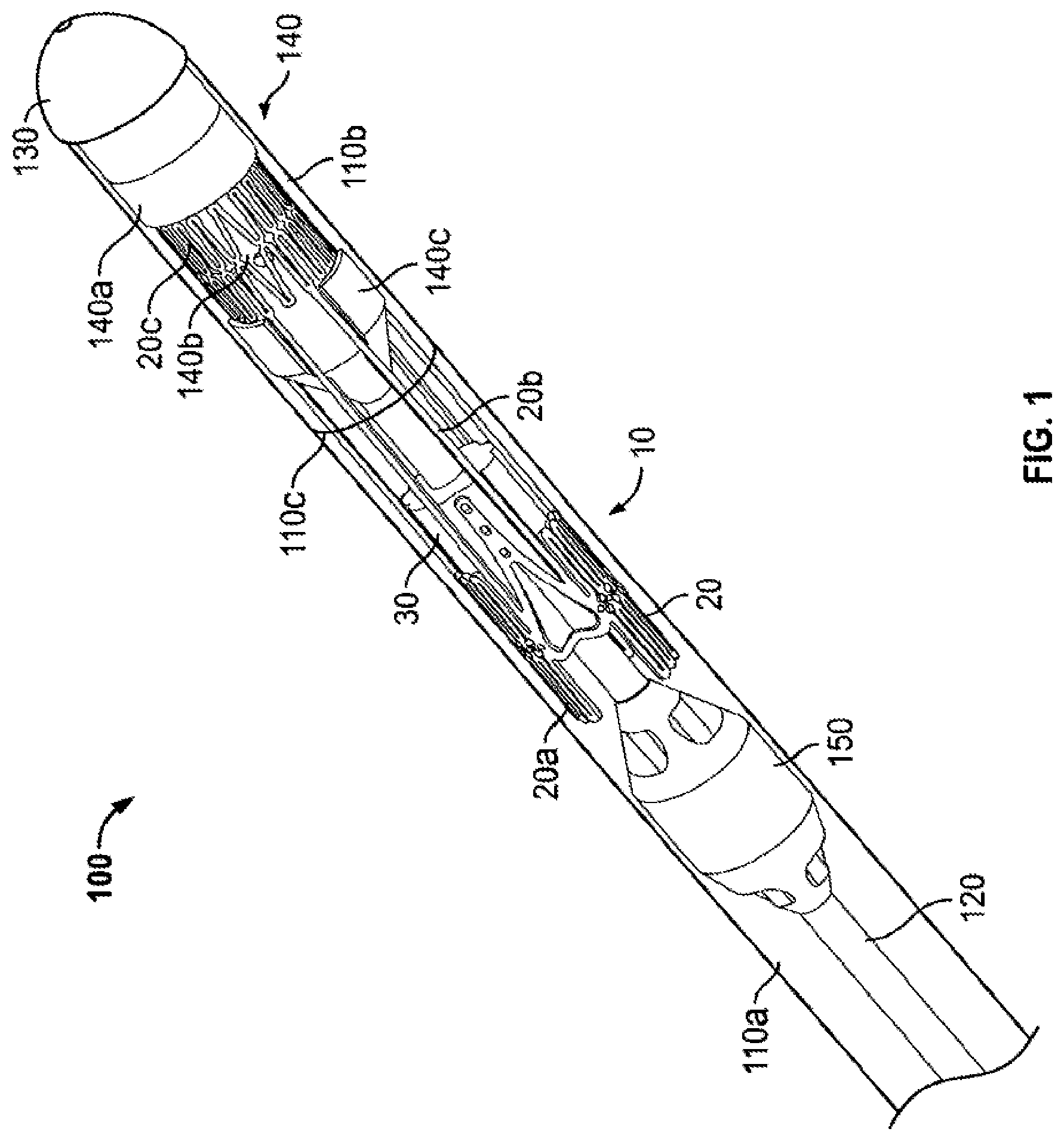 Patent US12350152 — Delivery and retrieval systems for collapsible/expandable prosthetic heart valves — Figure 1