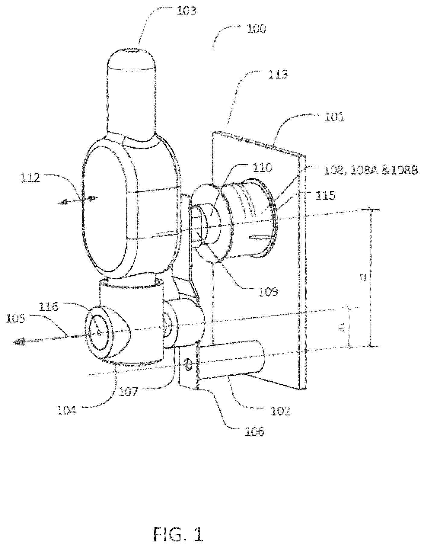 Patent US12350194 — Topical ocular delivery of fluids with controlled mass dosing and wireless communication — Figure 1