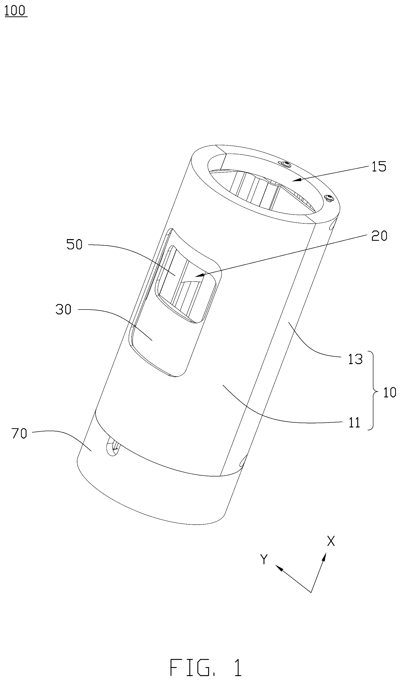 Patent US12350219 — Sex toy — Figure 1