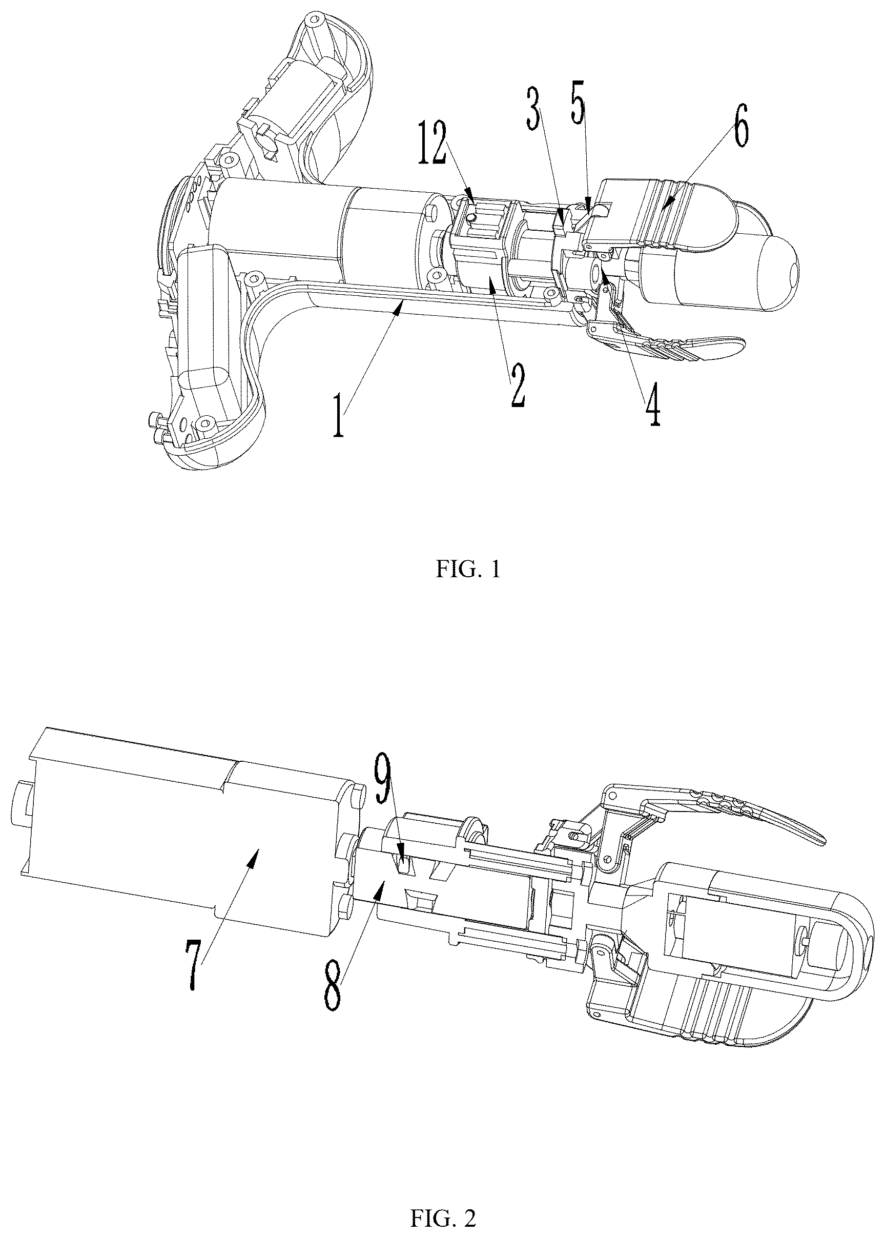 Patent US12350224 — Massager with telescopic opening and closing structure — Figure 1