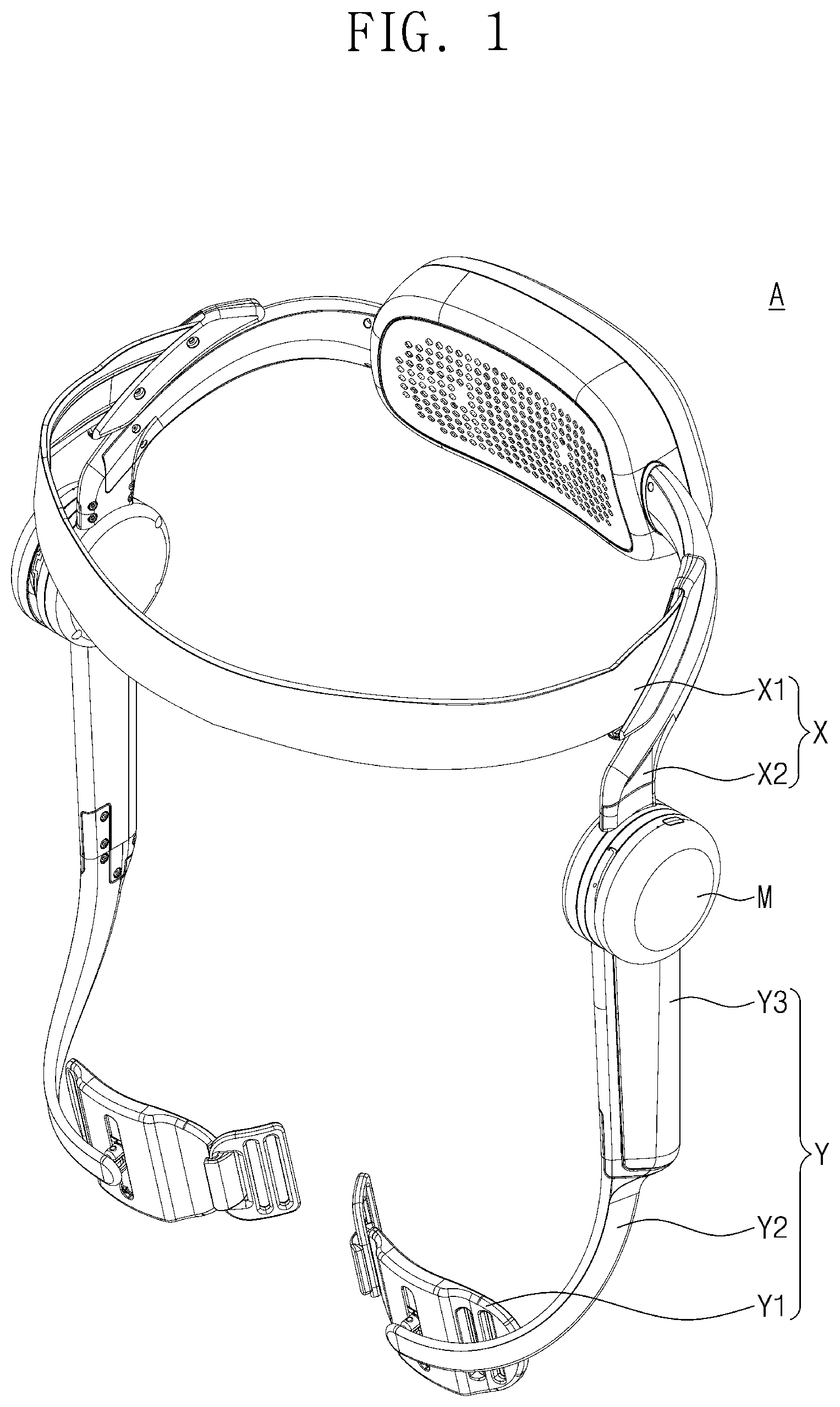 Patent US12350226 — Driving module and motion assist apparatus including the same — Figure 1