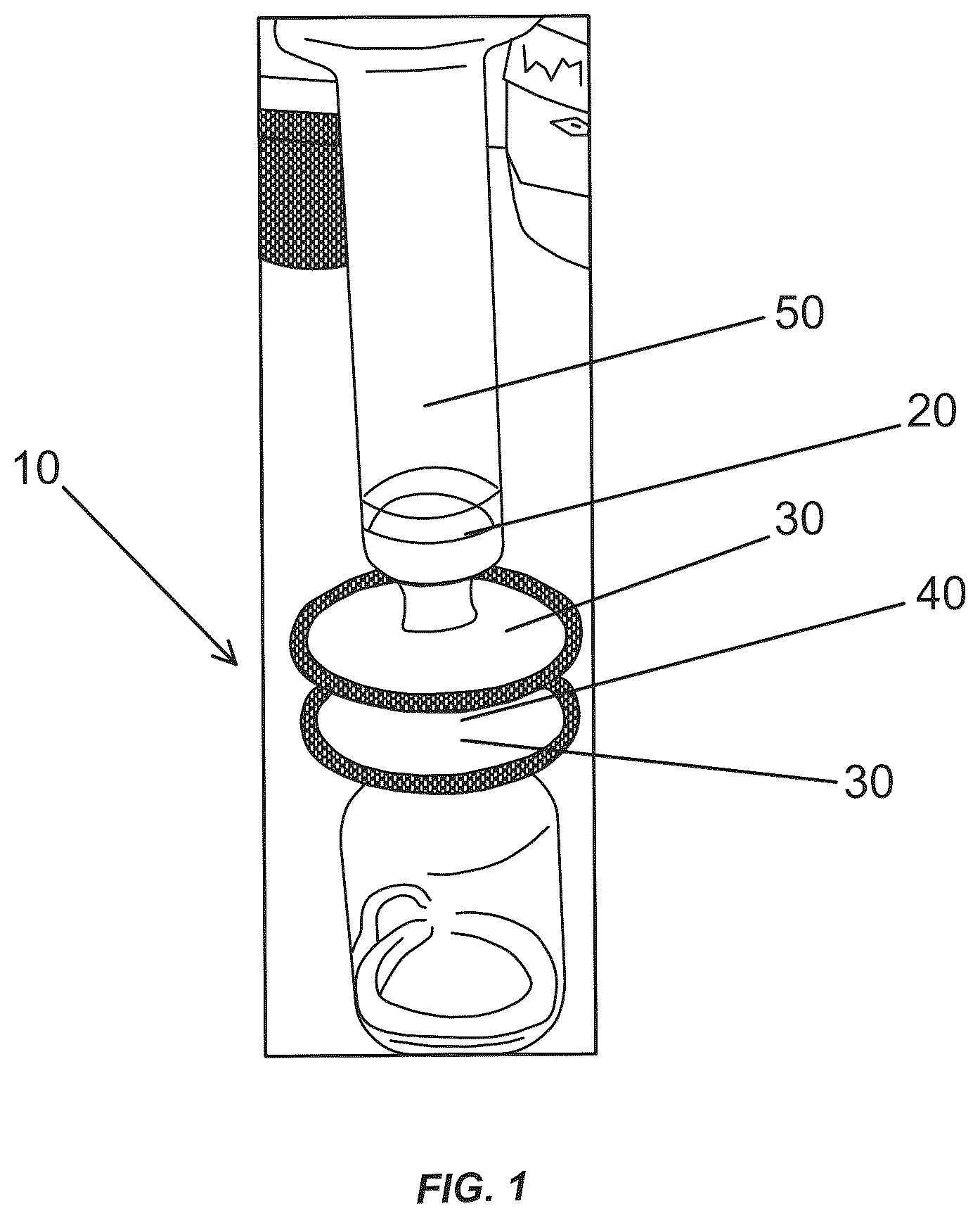 Patent US12350369 — Serial filtration to generate small cholesterol-containing liposomes — Figure 1