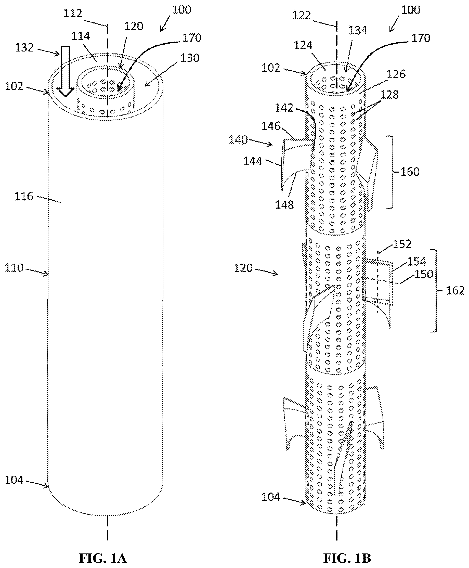 Patent US12350408 — Coaxial tubular fluid treatment device and system — Figure 1