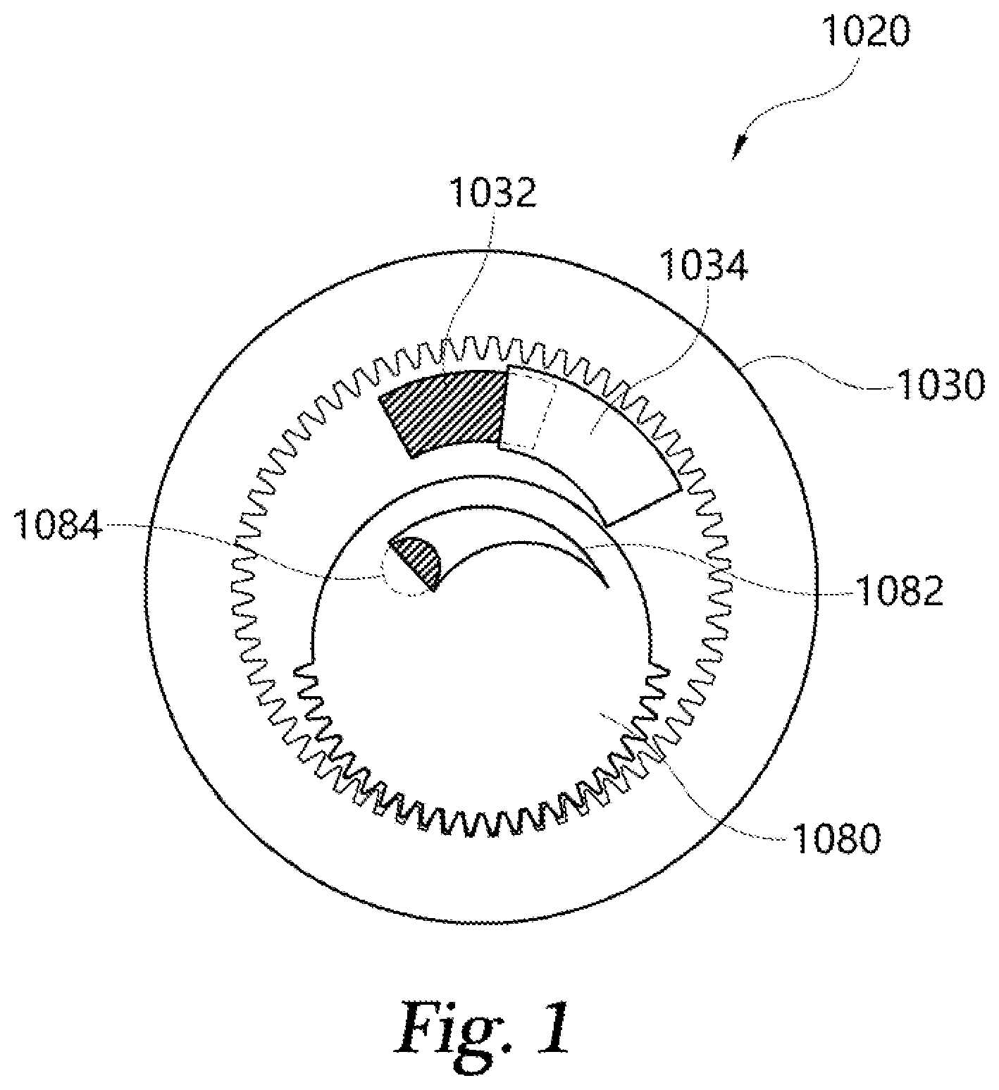 Patent US12350437 — Respiratory device — Figure 1