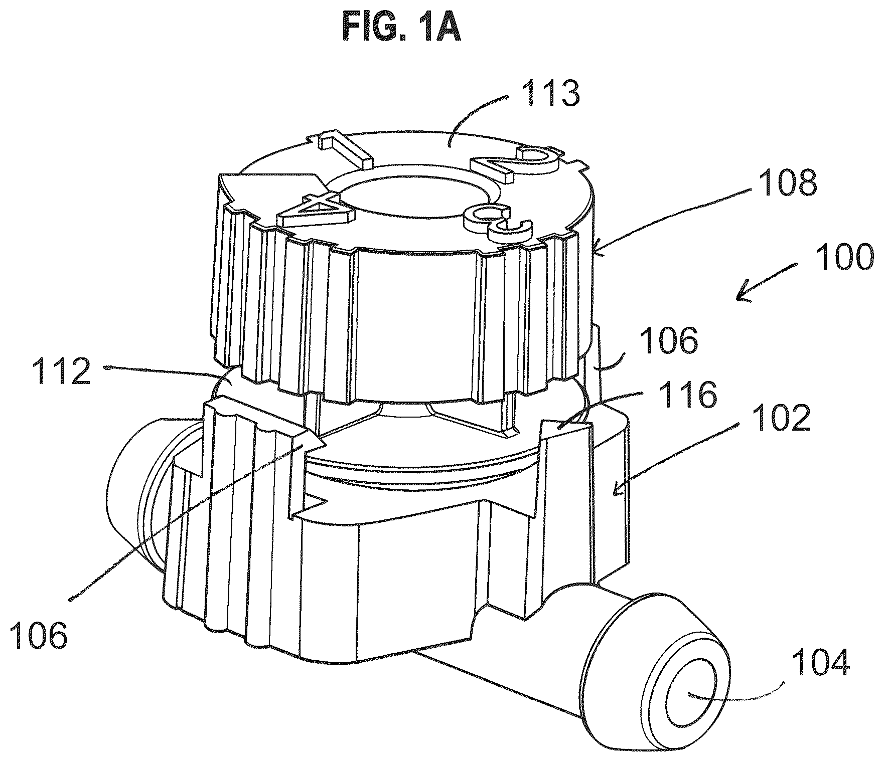 Patent US12350462 Figure 1 – Smoke suction flow regulator