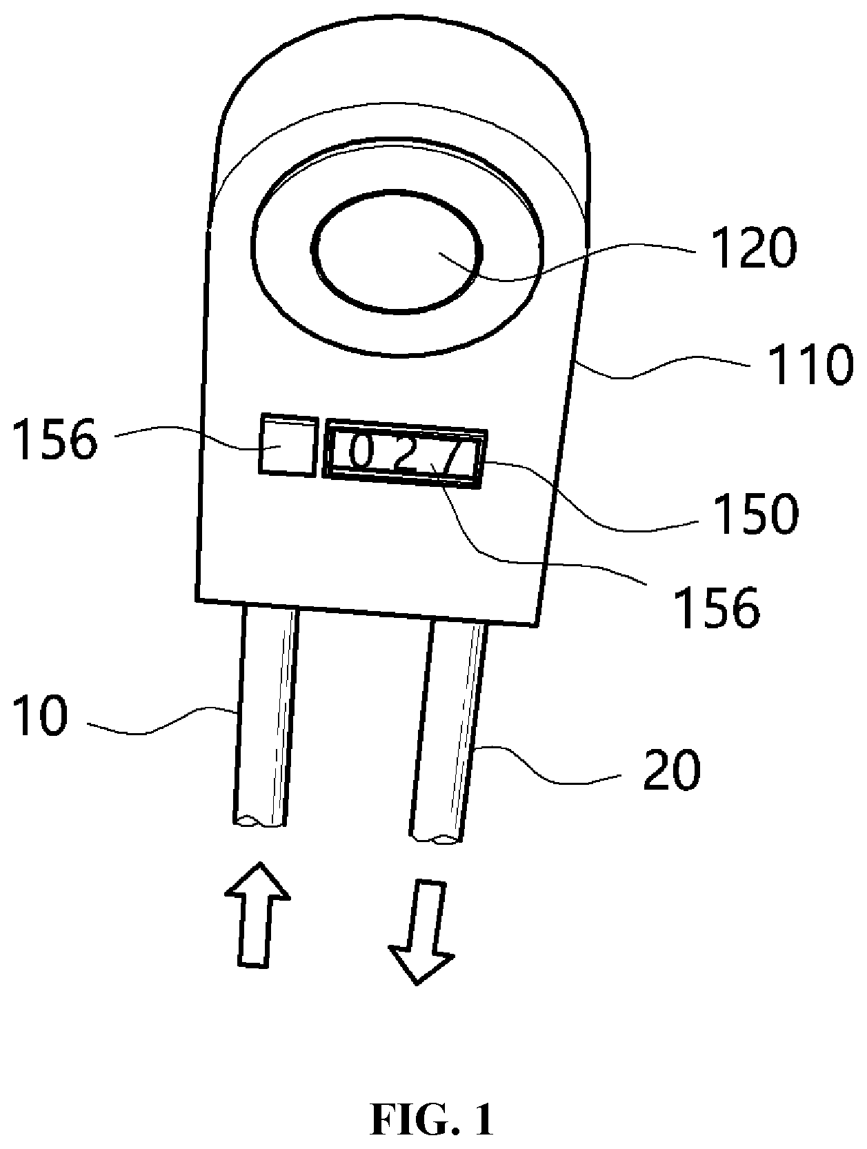 Patent US12350466 — Apparatus for patient-controlled drug injection having counter — Figure 1