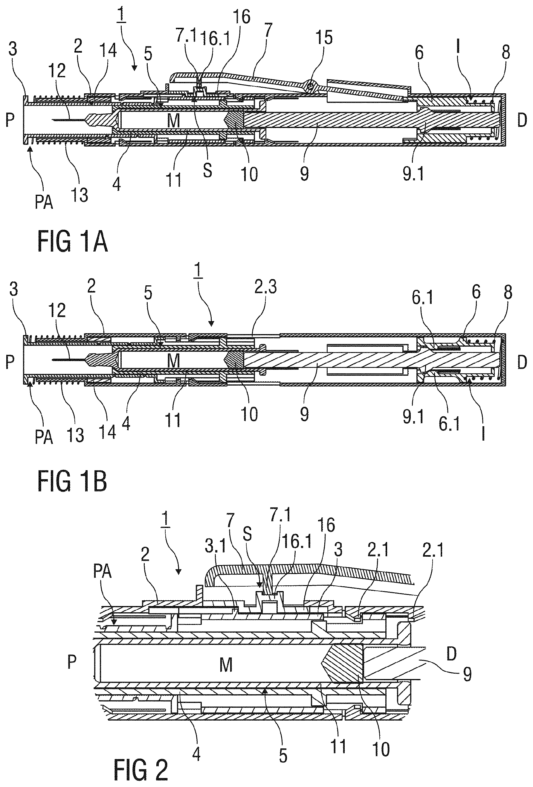 Patent US12350470 — Auto-injector — Figure 1