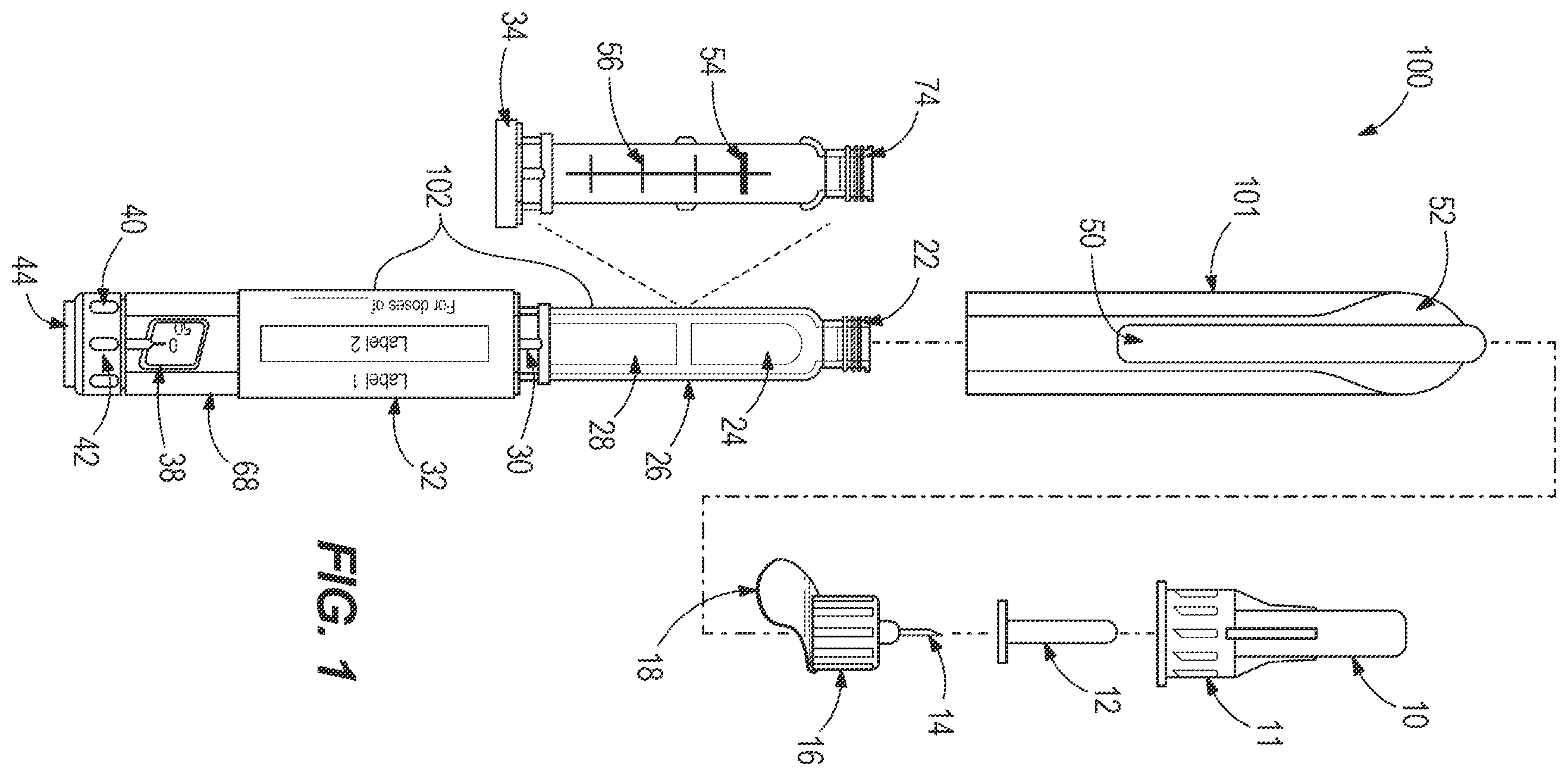 Patent US12350475 — Method of injecting octreotide acetate into the body — Figure 1