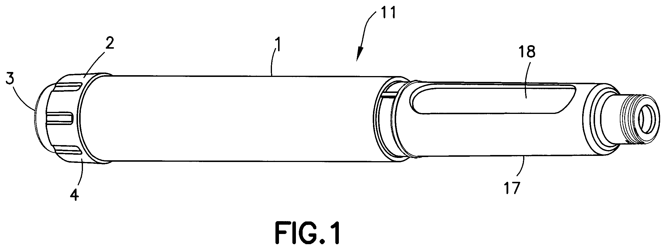 Patent US12350476 — Systems, components, and combinations thereof for pen-type injection devices — Figure 1