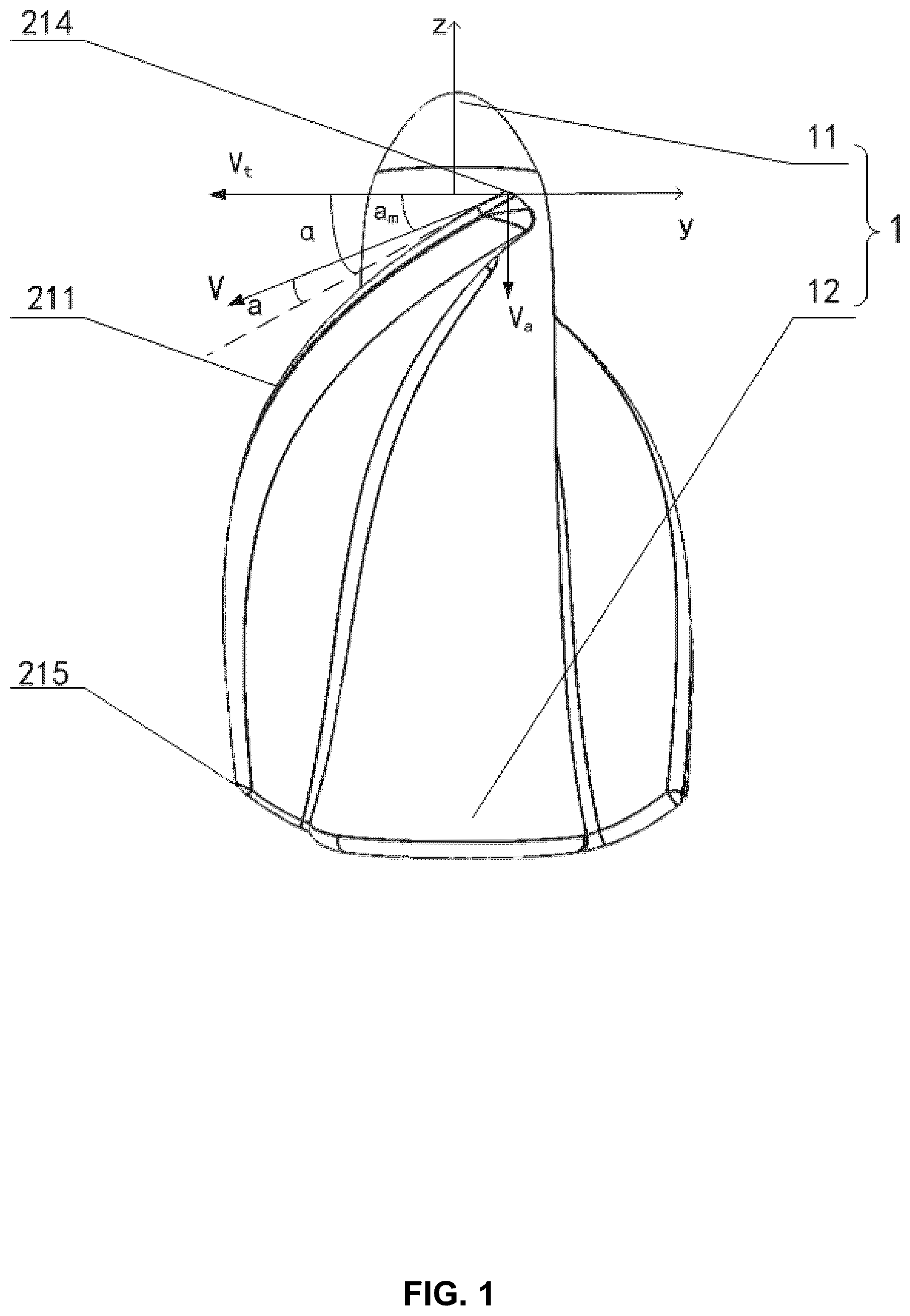 Patent US12350482 Figure 1 – Impeller and ventricular assist device