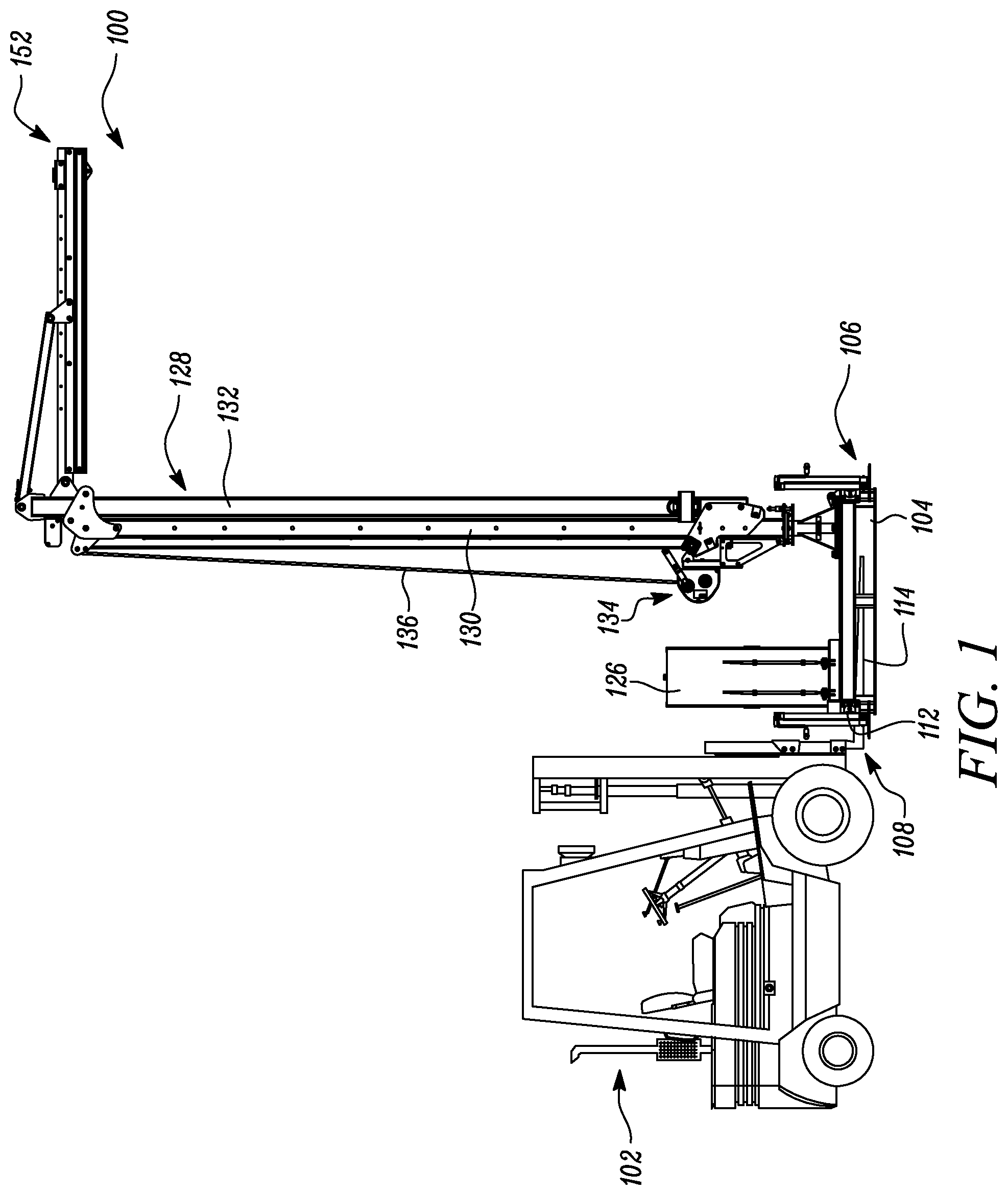 Patent US12350530 Figure 1 – Fall protection system
