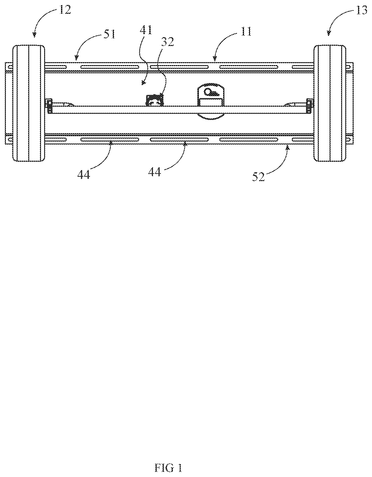 Patent US12350538 — Dual upper body exerciser — Figure 1