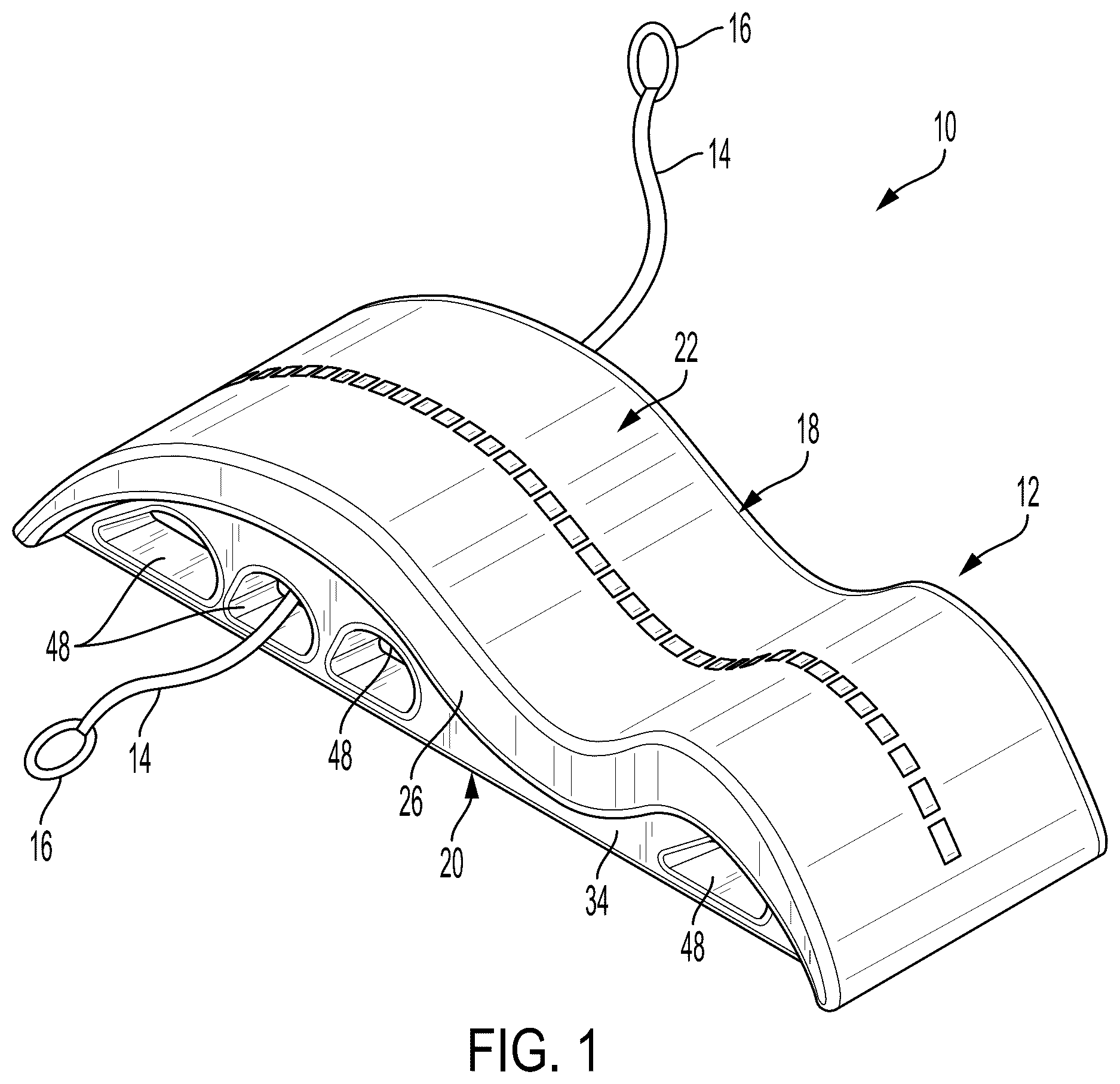 Patent US12350543 Figure 1 – Exercise systems