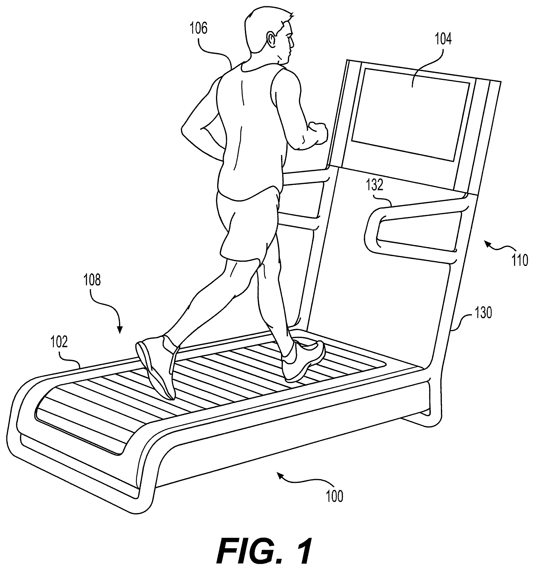 Patent US12350552 — Exercise system and method — Figure 1