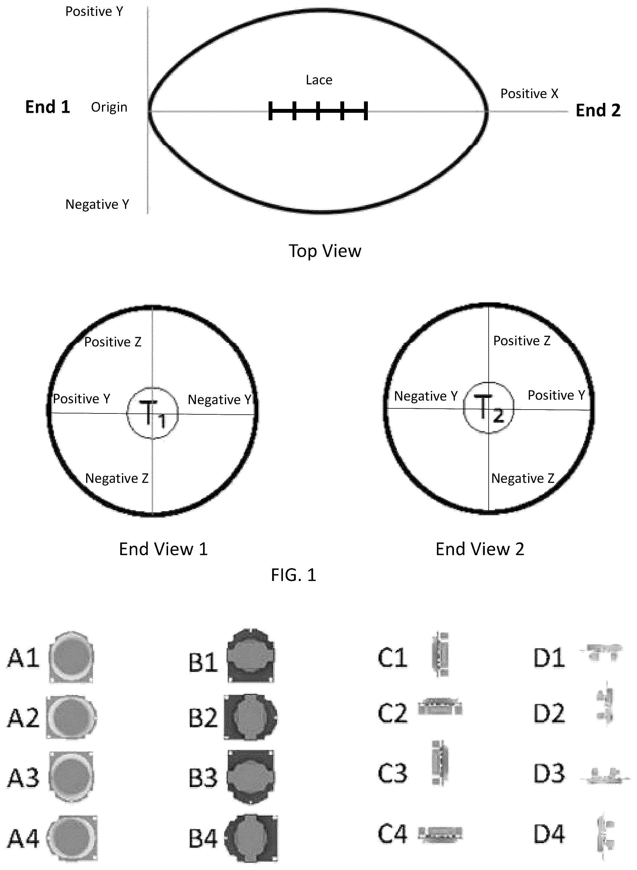 Patent US12350555 Figure 1 – Systems and methods for tracking sports balls configured with electronic components