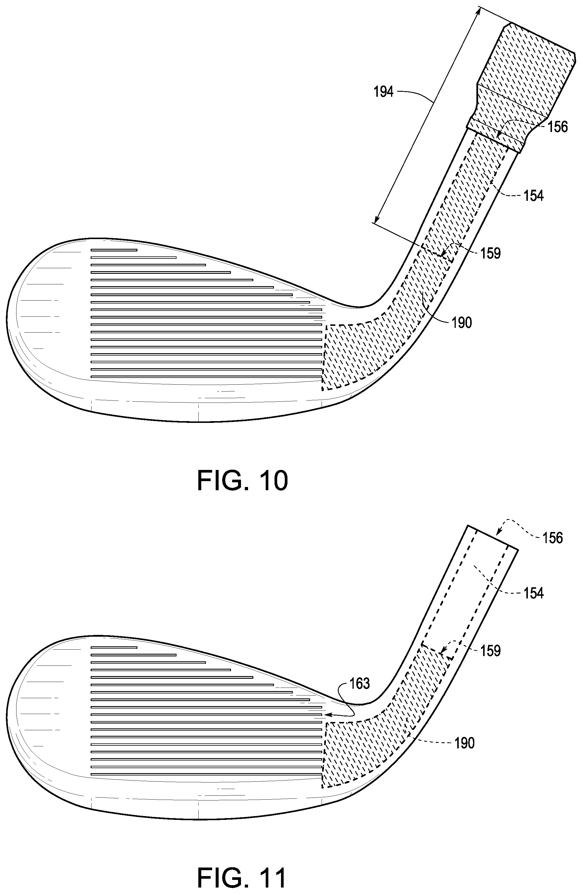 Patent US12350557 Figure 6 – Golf club head