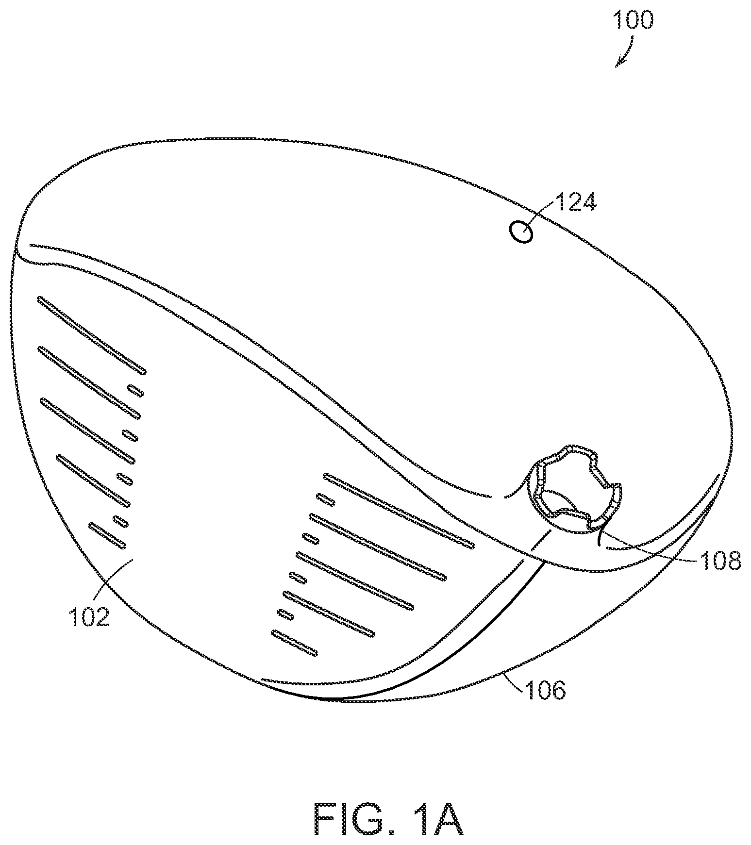 Patent US12350561 — Golf club head utilizing internal adhesive and metal composite — Figure 1