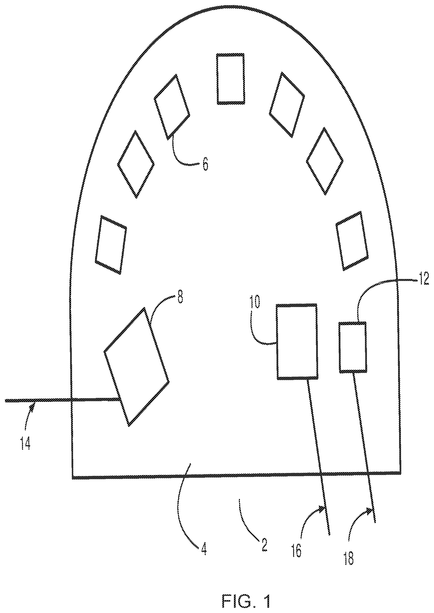 Patent US12350577 — Game with interim betting — Figure 1
