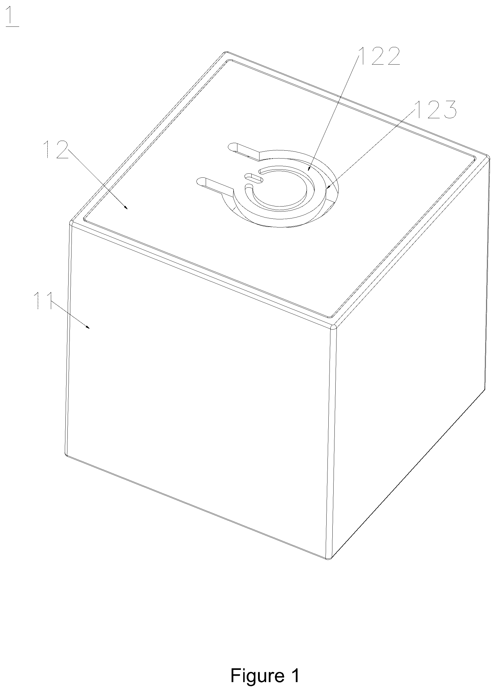 Patent US12350603 Figure 1 – Luminous building block