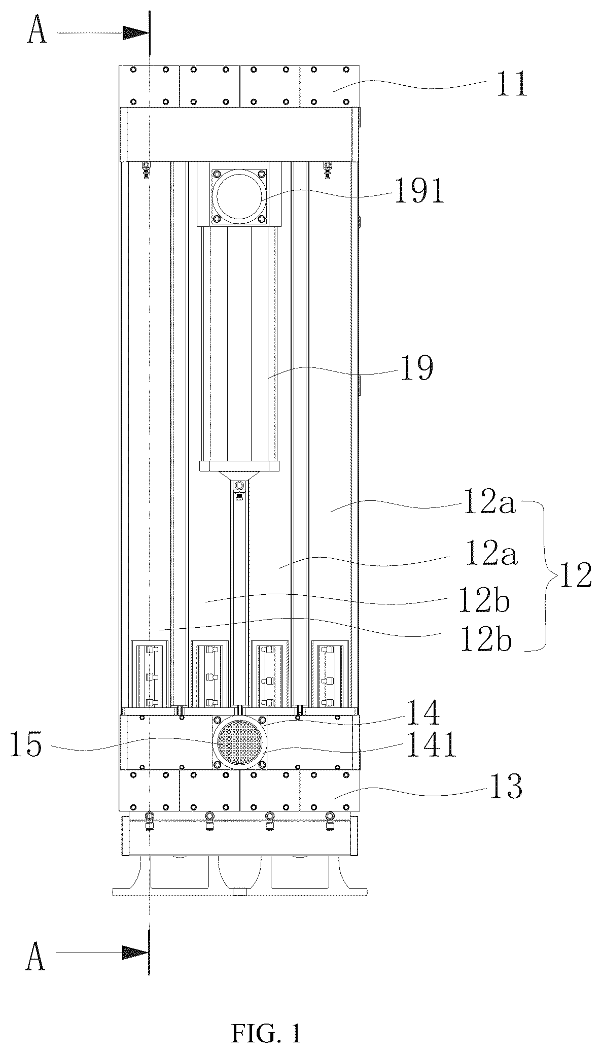 Patent US12350620 — Adsorptive separation apparatus — Figure 1