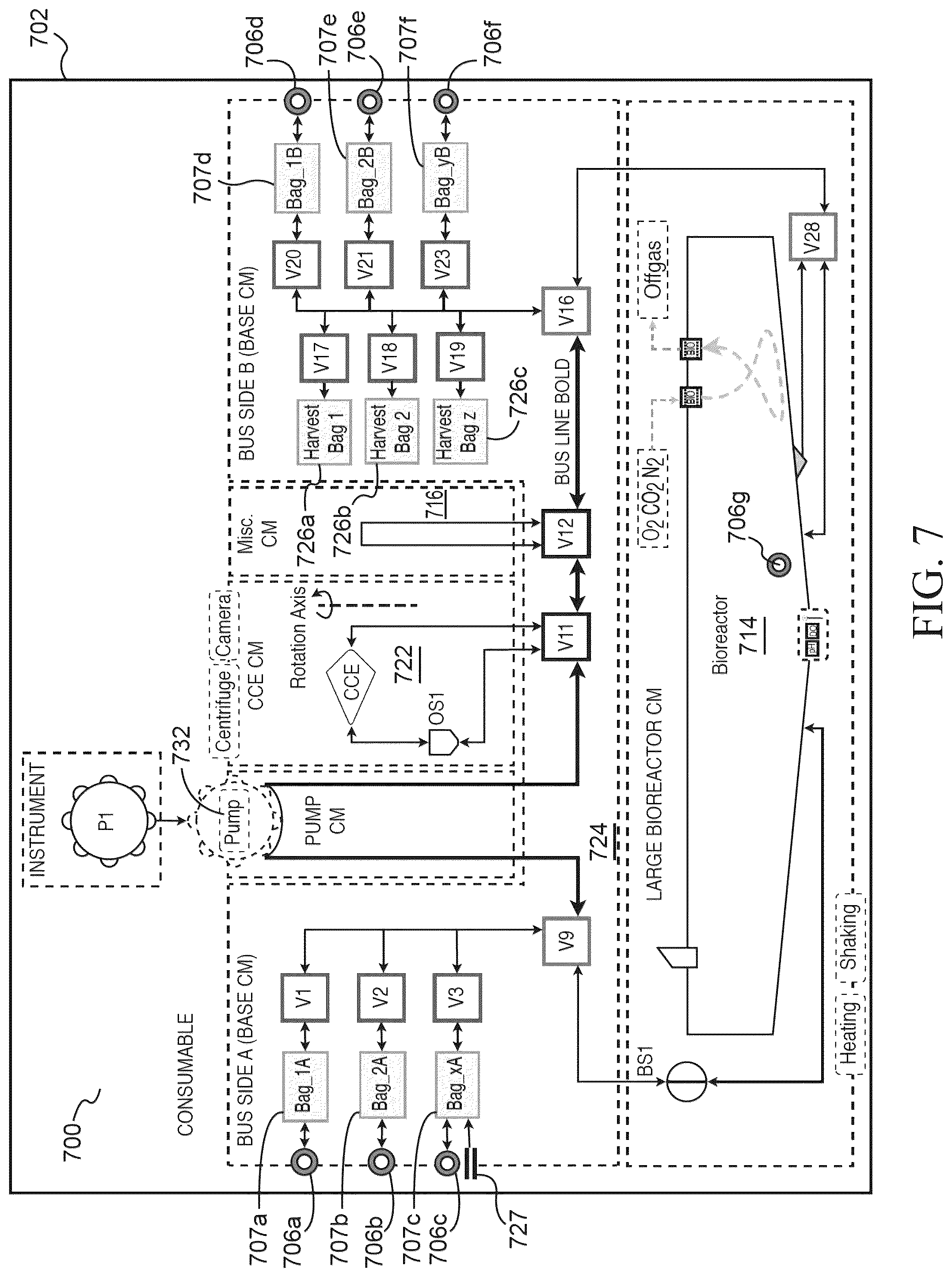 Patent US12350667 Figure 11 – Systems and methods for cell processing