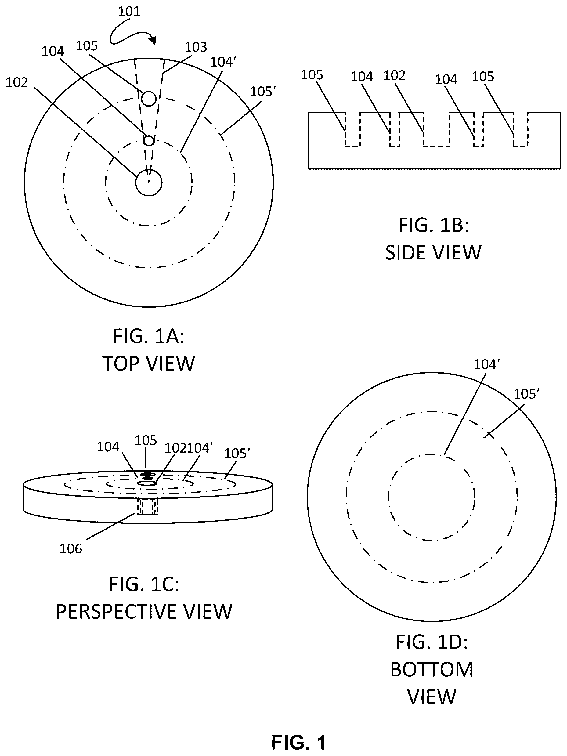 Patent US12350675 — Systems and methods for drying reagents in multiwell plates — Figure 1