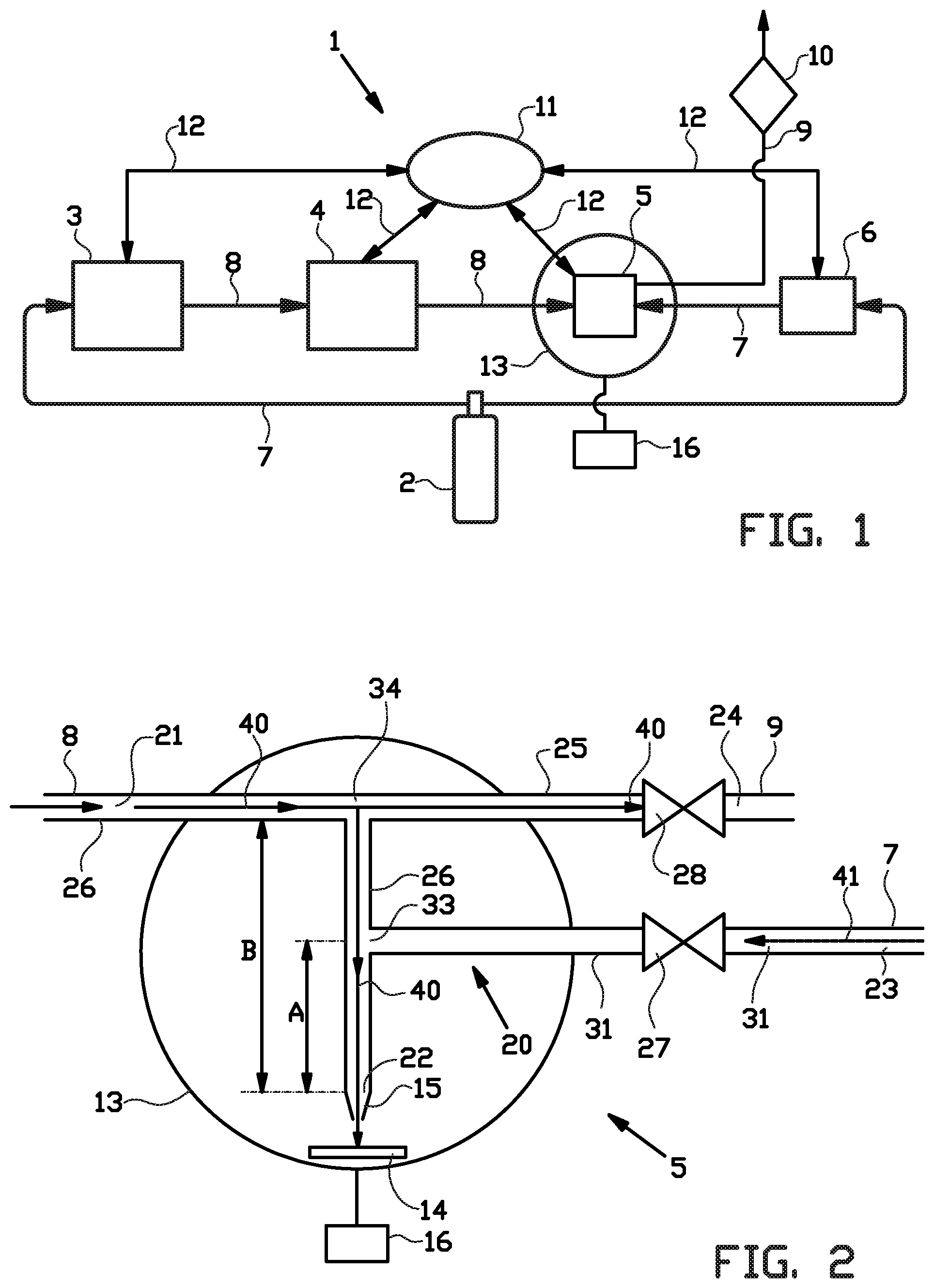 Patent US12350700 — Switching device, deposition device comprising the switching device, method for switching a fluid flow, and method for depositing particles onto a substrate — Figure 1