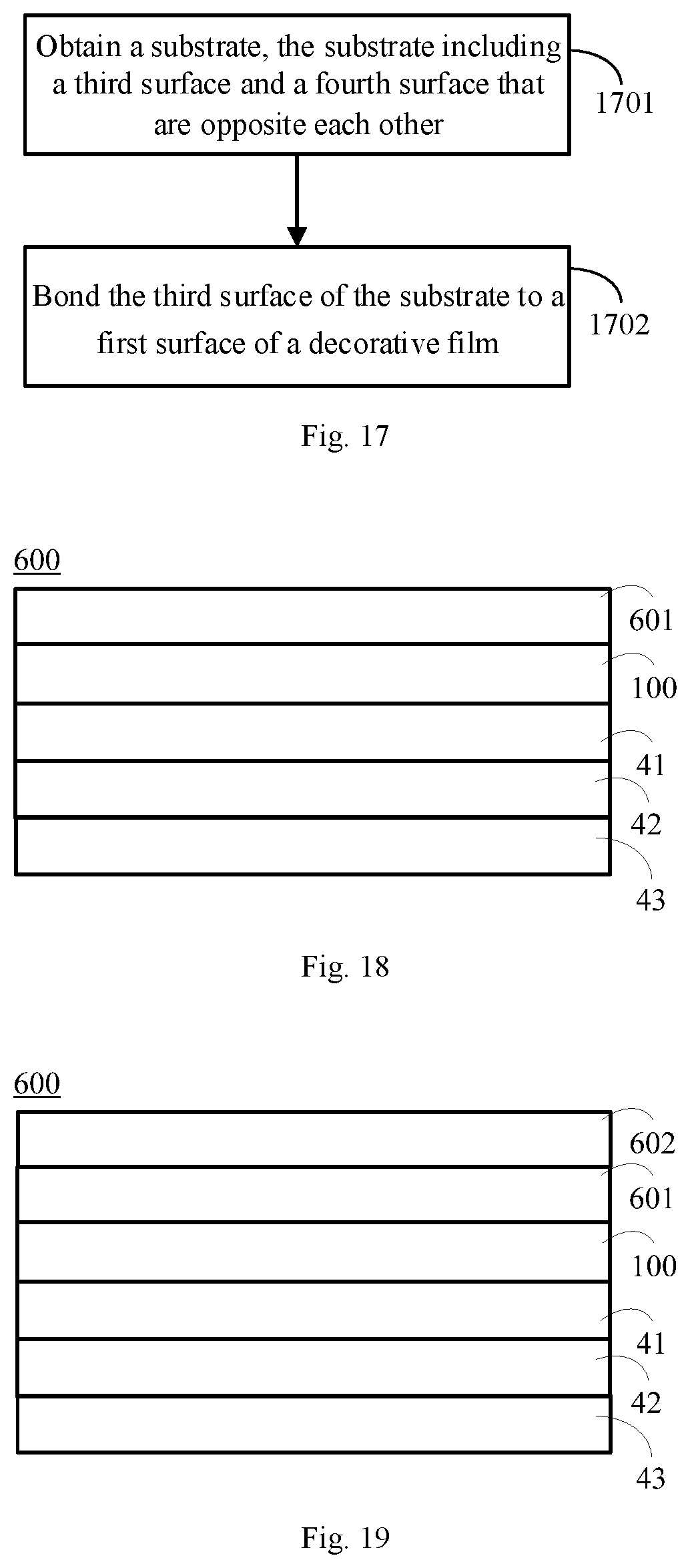 Patent US12350709 Figure 7 – Dazzling colored base layer, decorative film and housing, processing methods therefor and electronic device