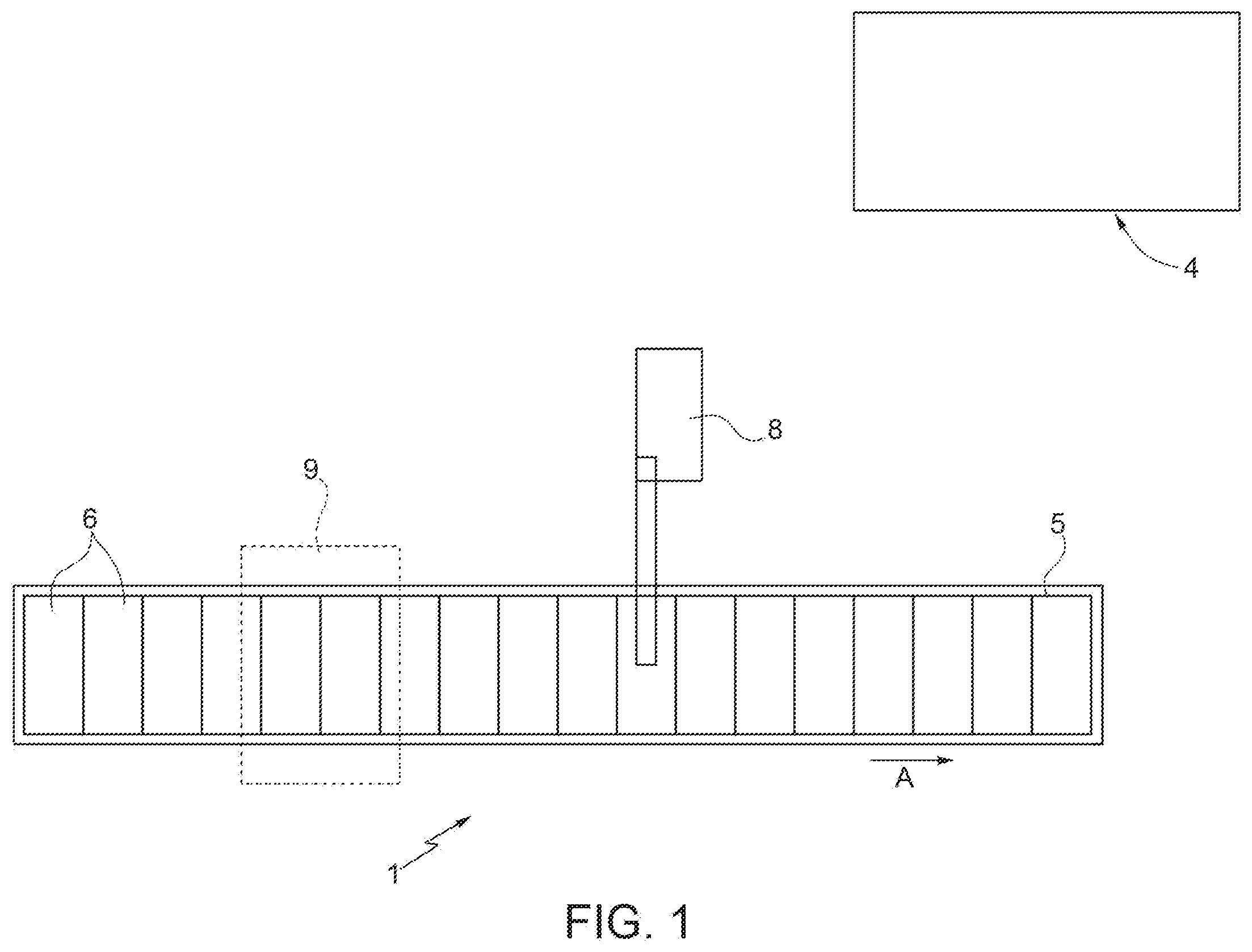 Patent US12350716 Figure 1 – Method and system of feeding groups of products to a processing unit
