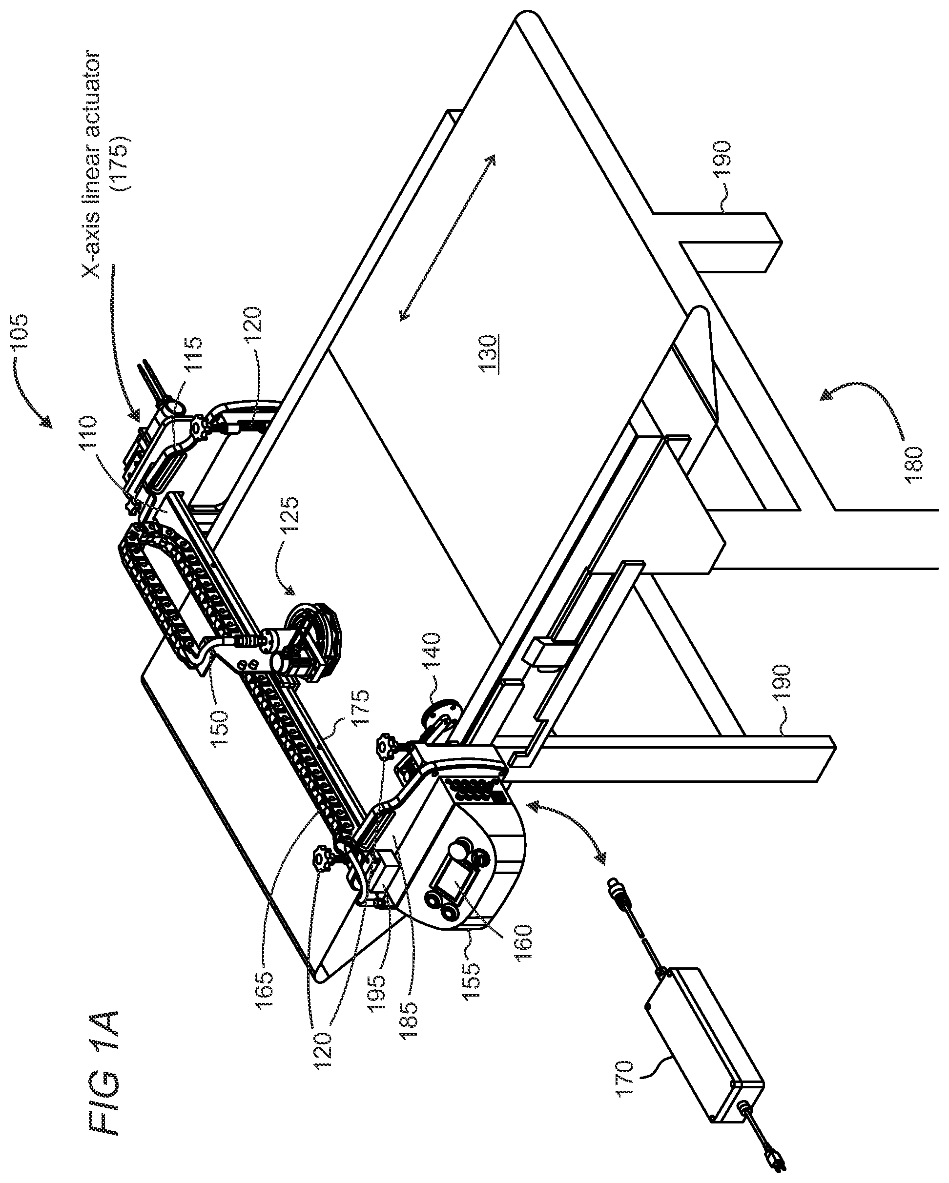Patent US12350718 — Waterproofing of a modular head cleaning system — Figure 1