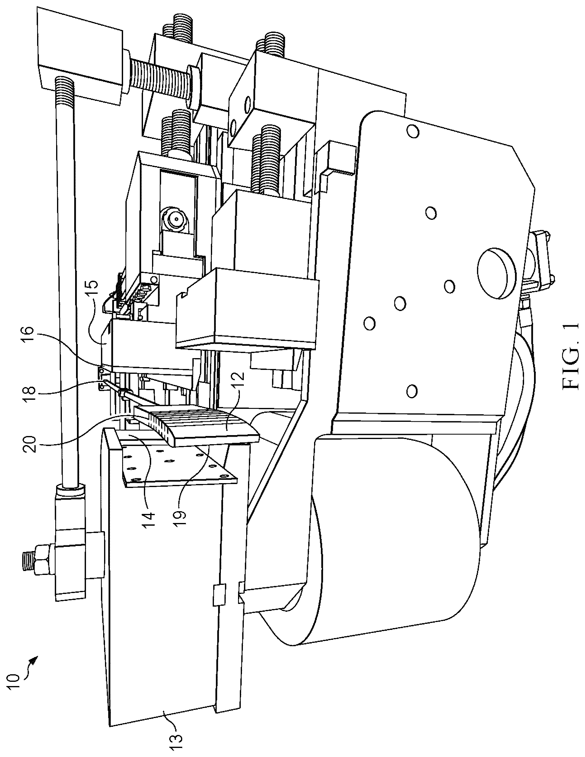 Patent US12350730 — Bending mandril comprising ultra high molecular weight material, related bending machines, systems, and methods — Figure 1