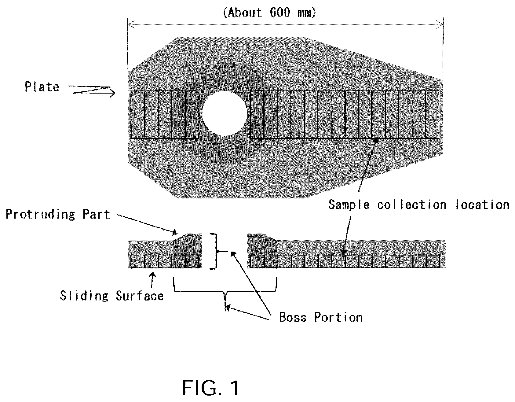 Patent US12350737 — Refractory product — Figure 1