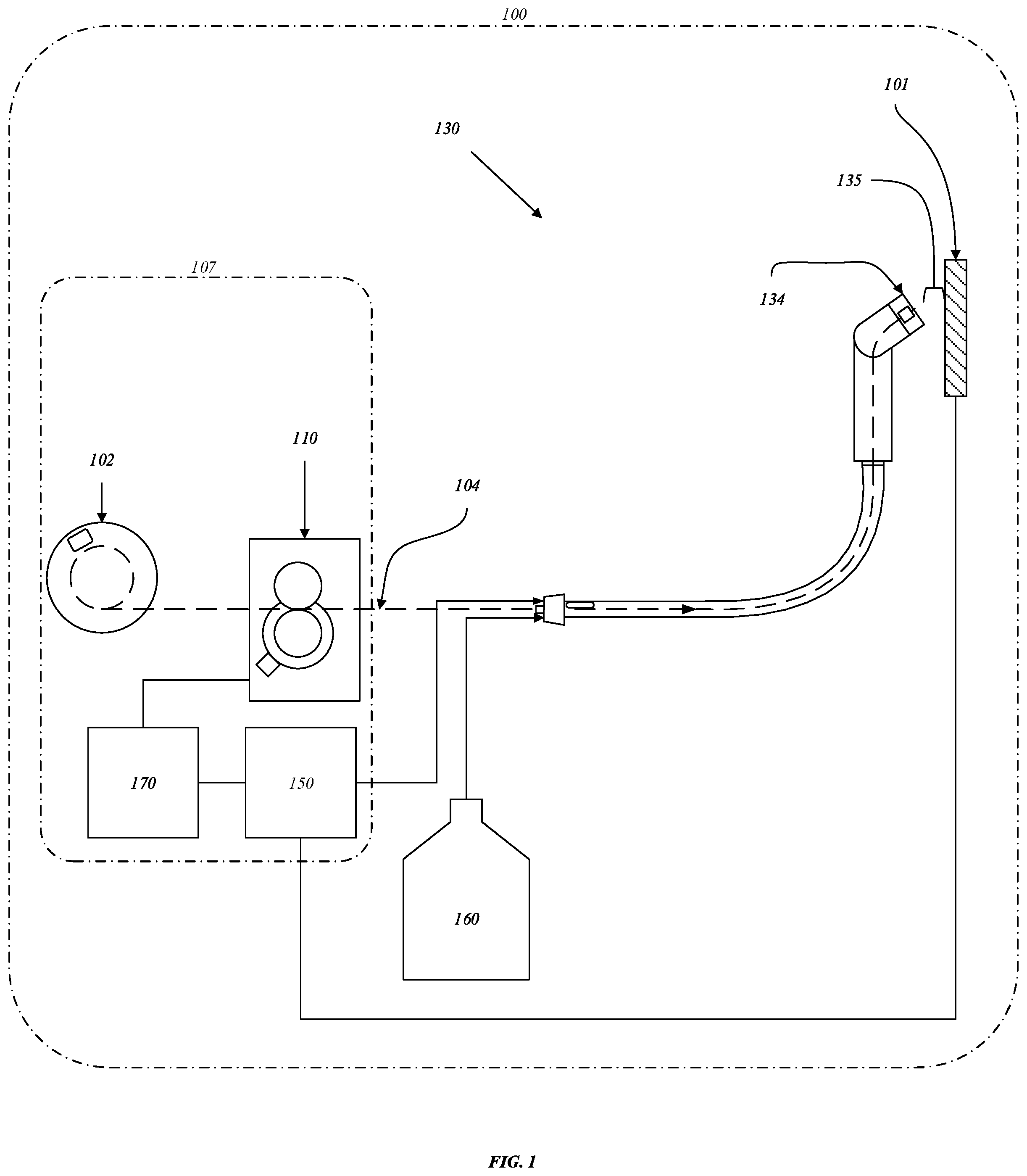 Patent US12350768 — System and method for monitoring resistance in a wire feed device — Figure 1