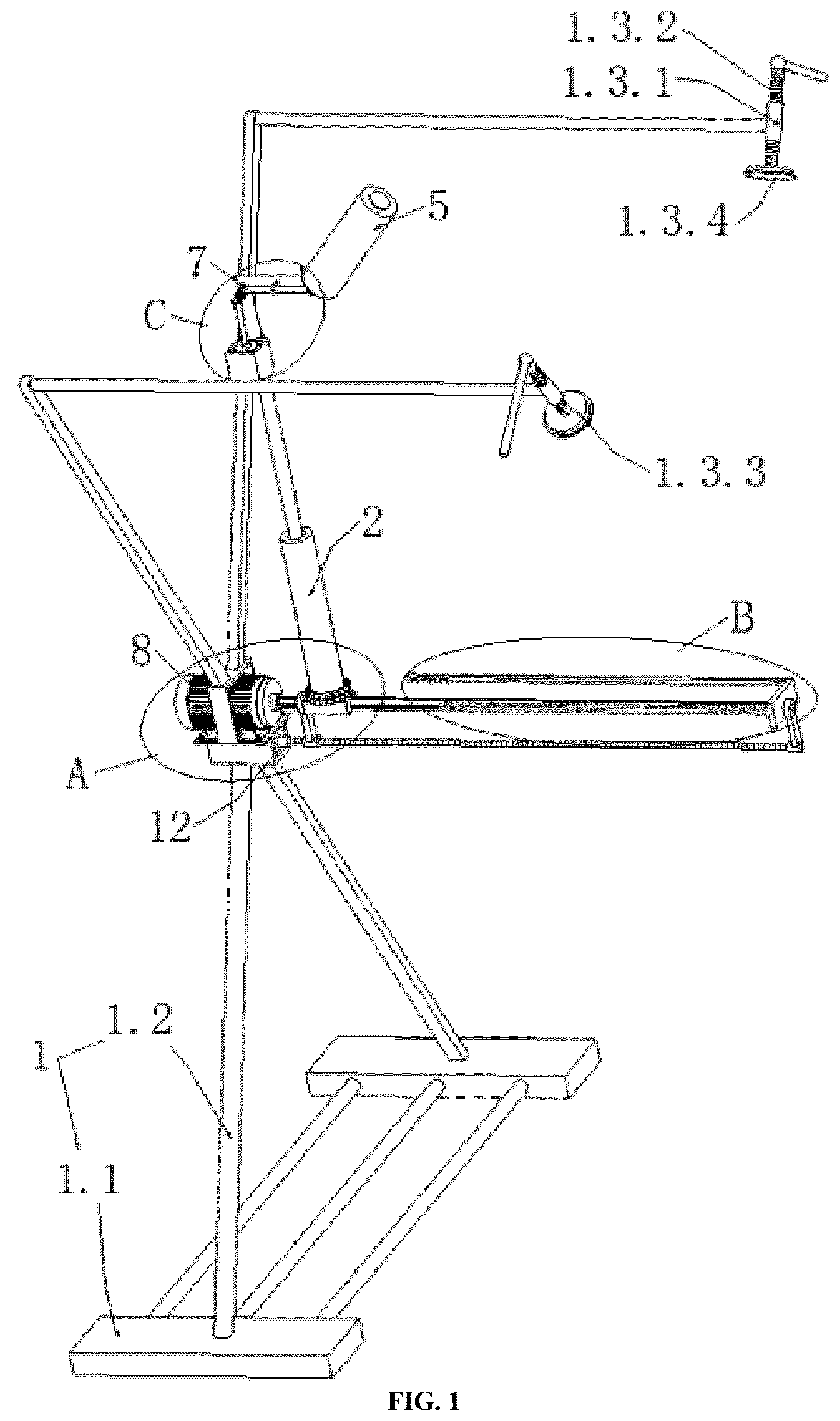 Patent US12350786 Figure 1 – Apparatus for automatically polishing butt weld of ultralong large-diameter pipeline