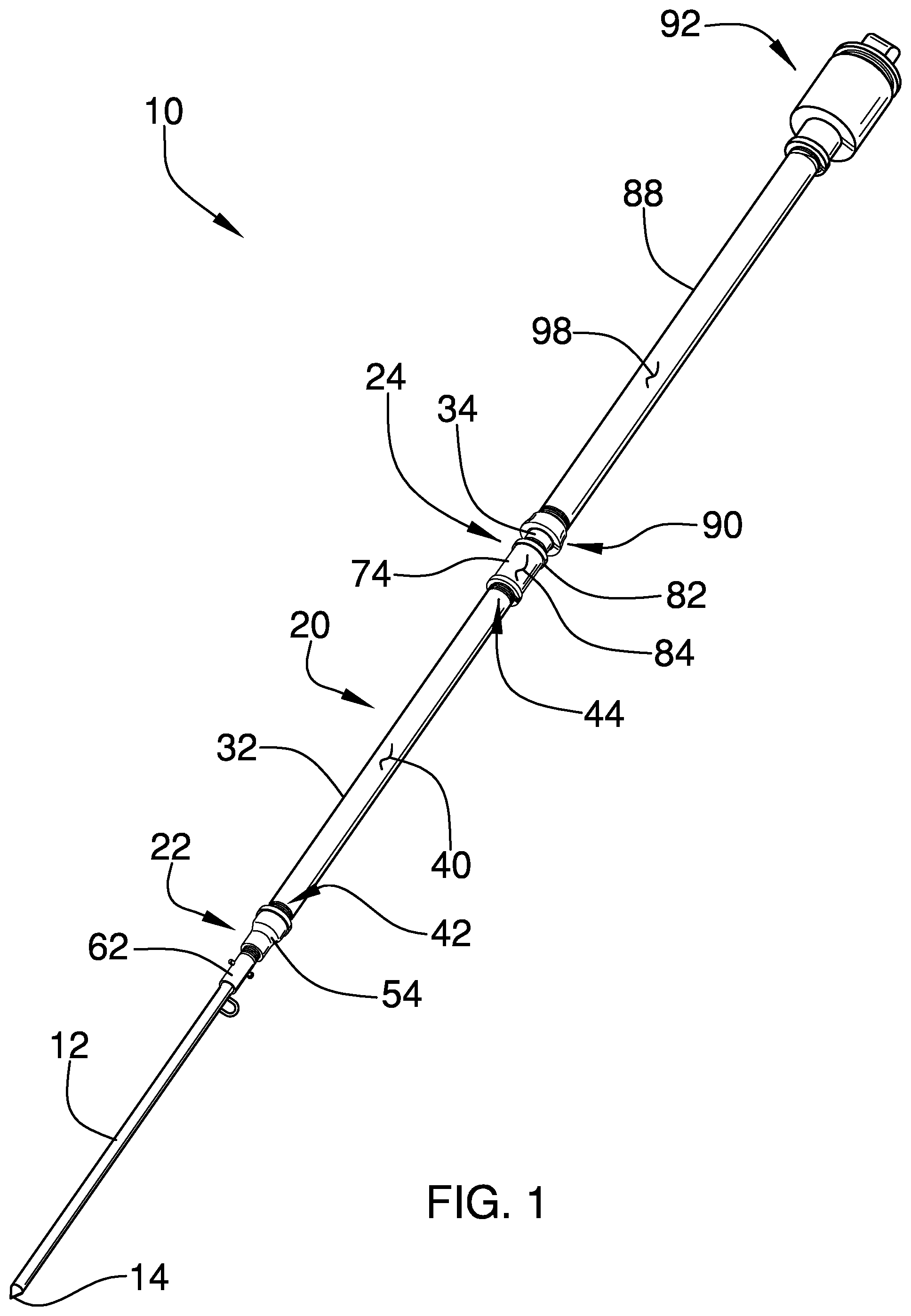 Patent US12350801 — Slide hammer assembly — Figure 1