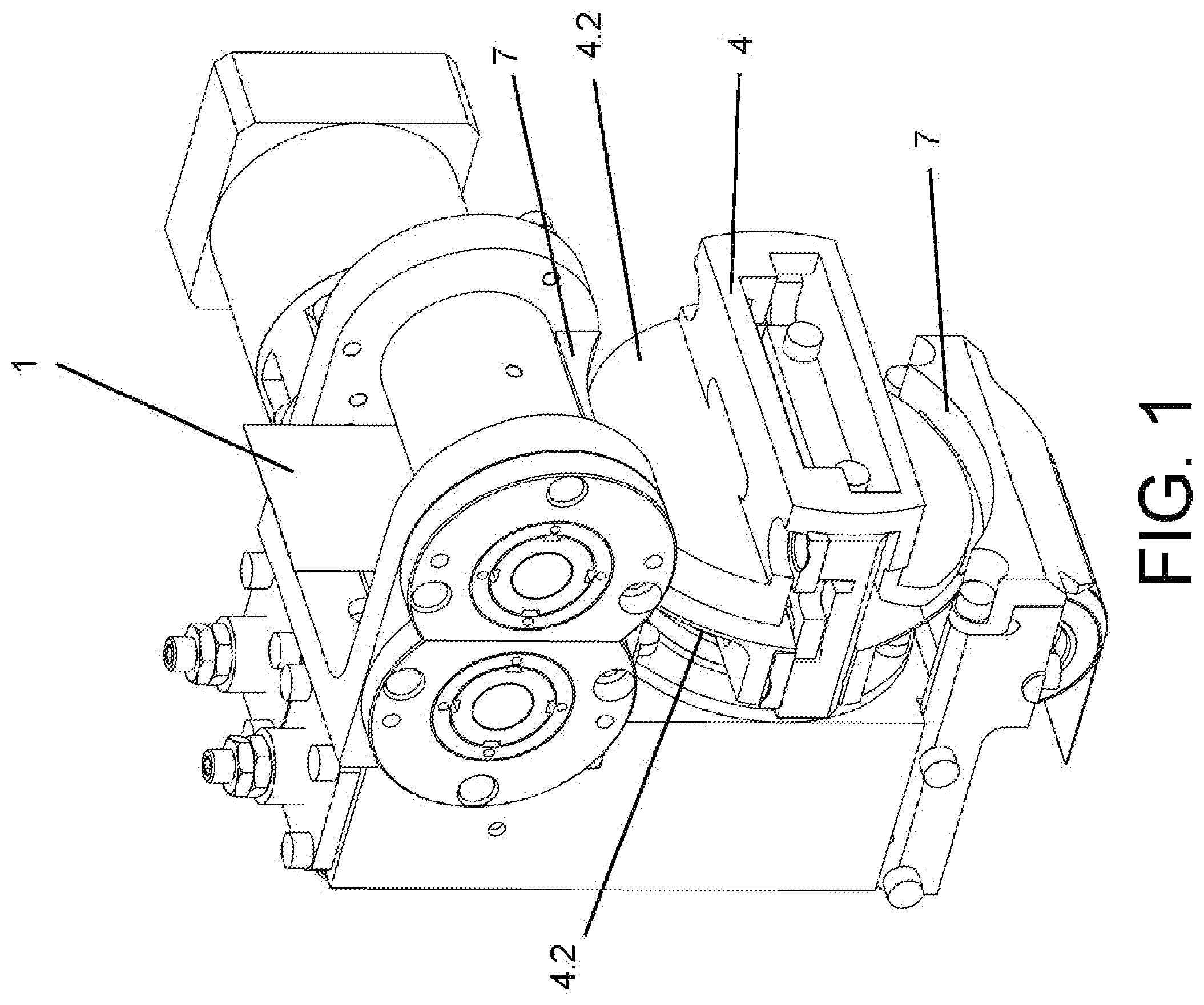 Patent US12350855 — Shear cutting system with orientable blade — Figure 1