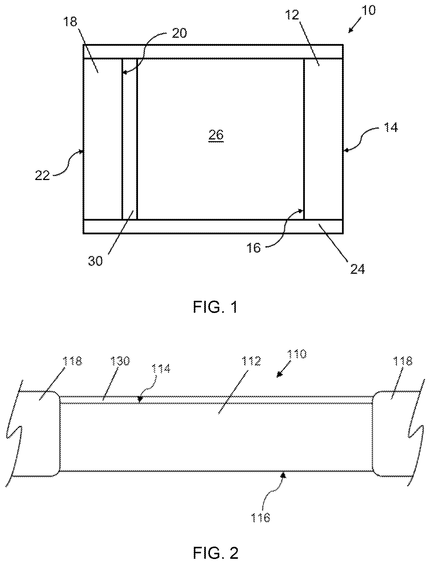 Patent US12350905 — Heat-treatable coating having reduced haze — Figure 1