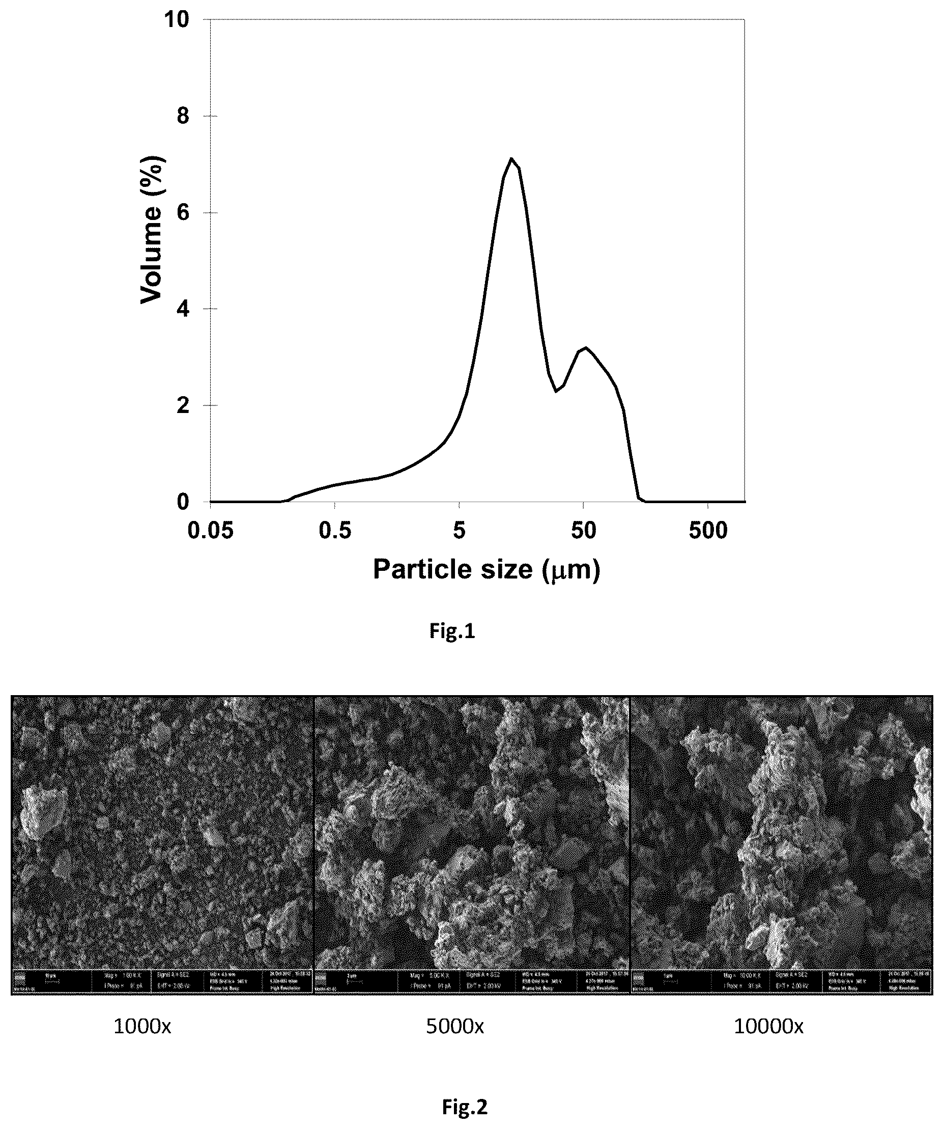 Patent US12350909 — Thermal stabilizer material, method of obtaining and uses thereof — Figure 1
