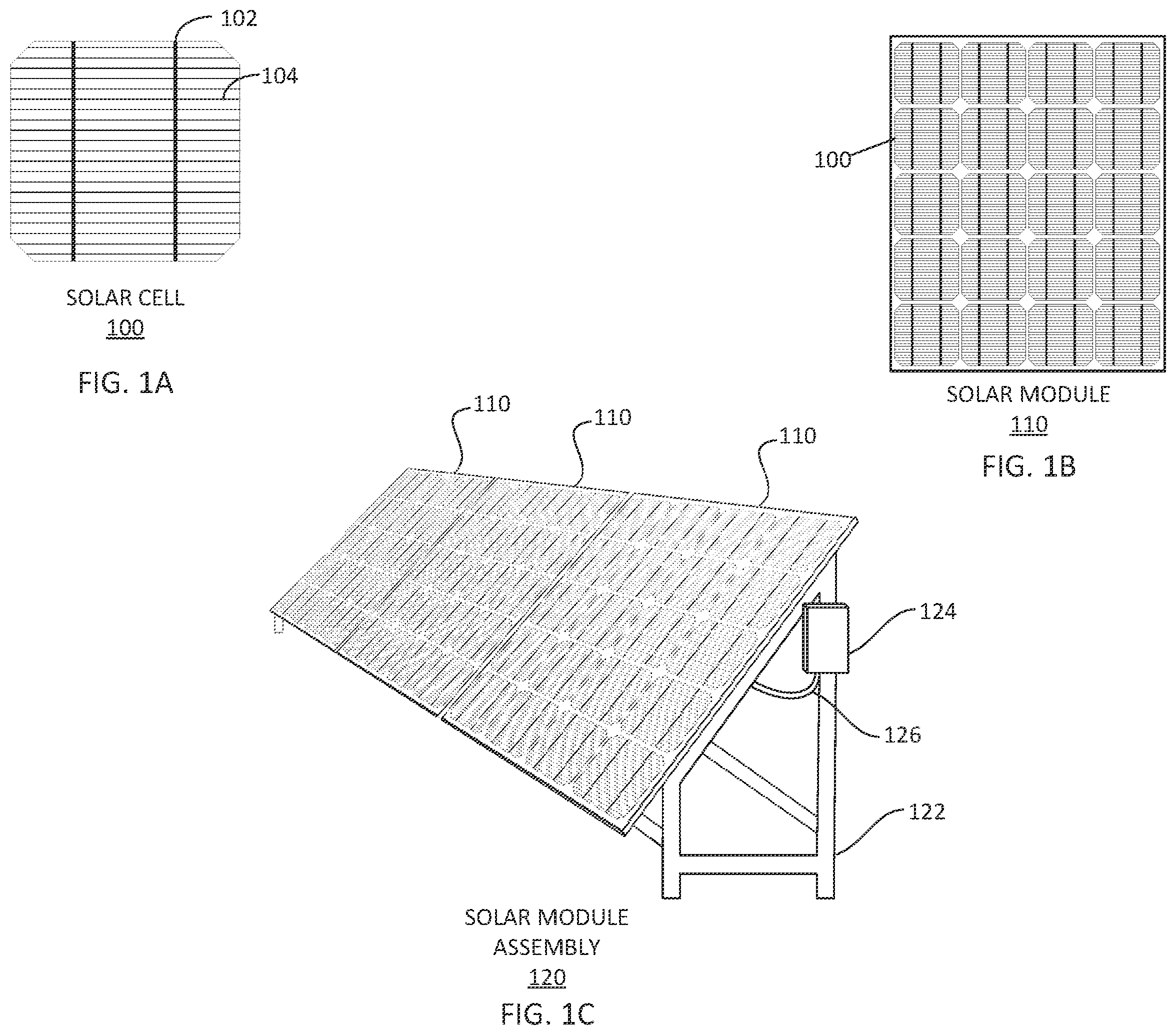 Patent US12350918 — Method and systems for recycling end-of-life photovoltaic modules — Figure 1