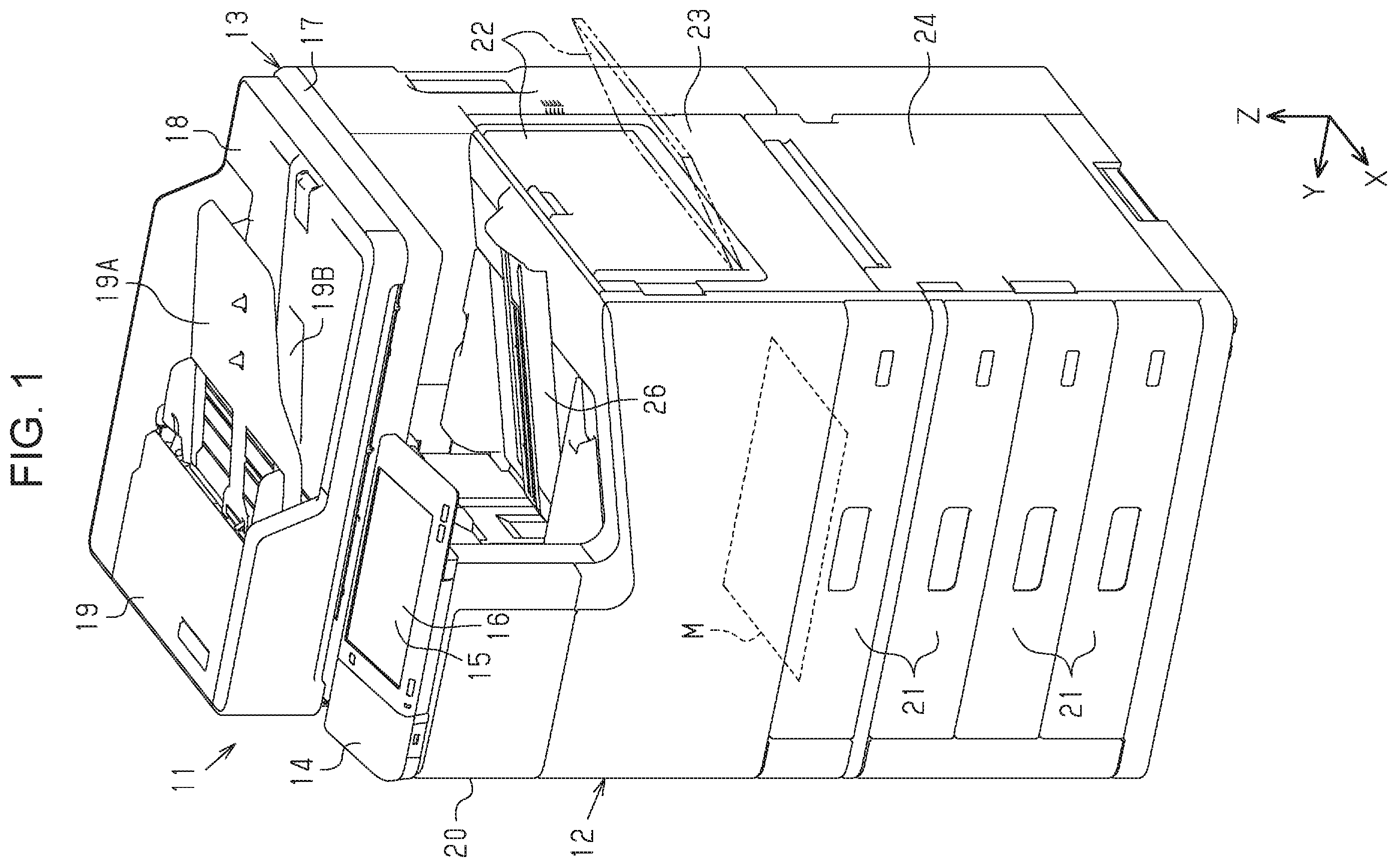 Patent US12350927 Figure 1 – Recording apparatus and method for suppressing deviation of recording position of recording apparatus