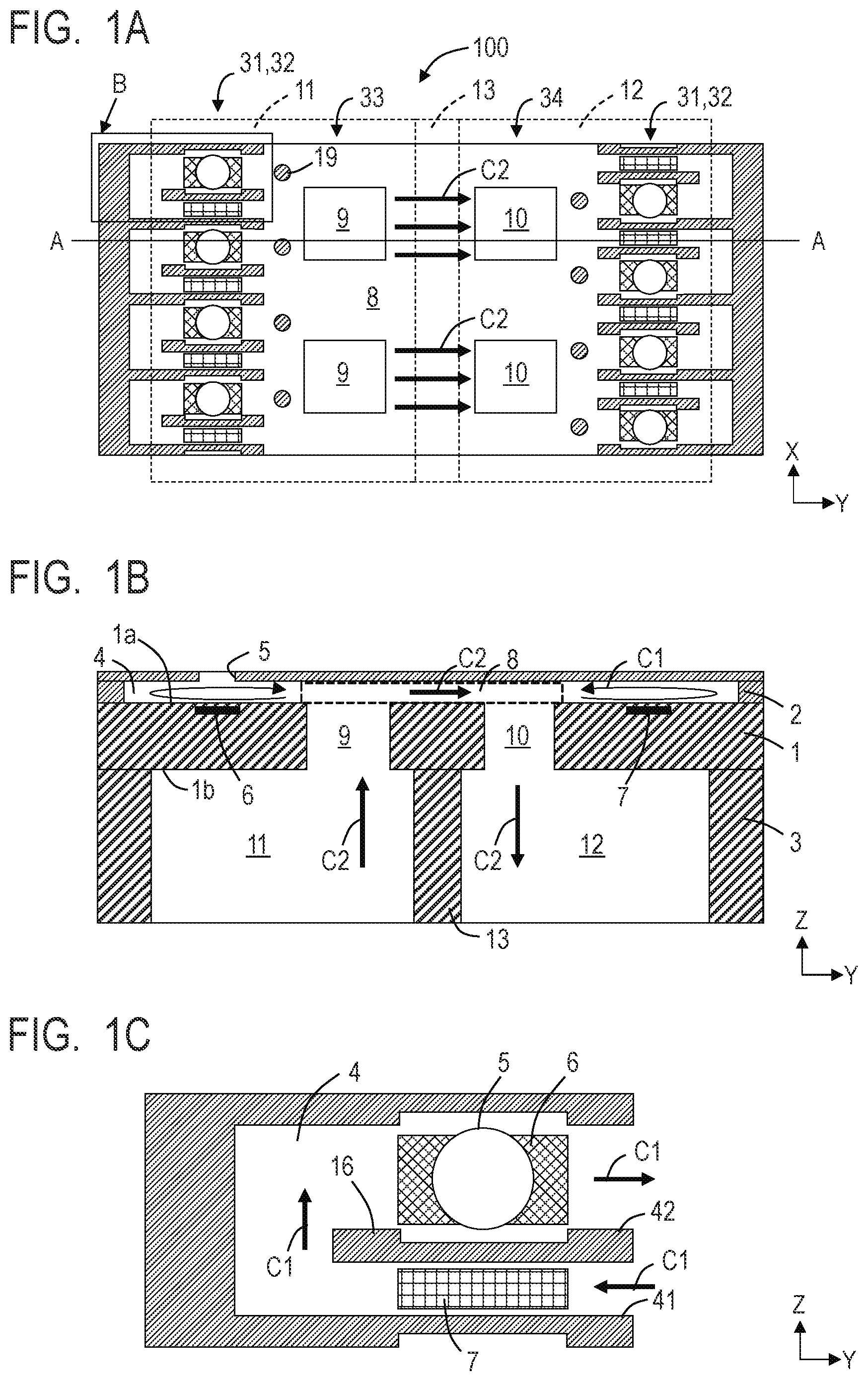Patent US12350940 Figure 1 – Liquid ejection head