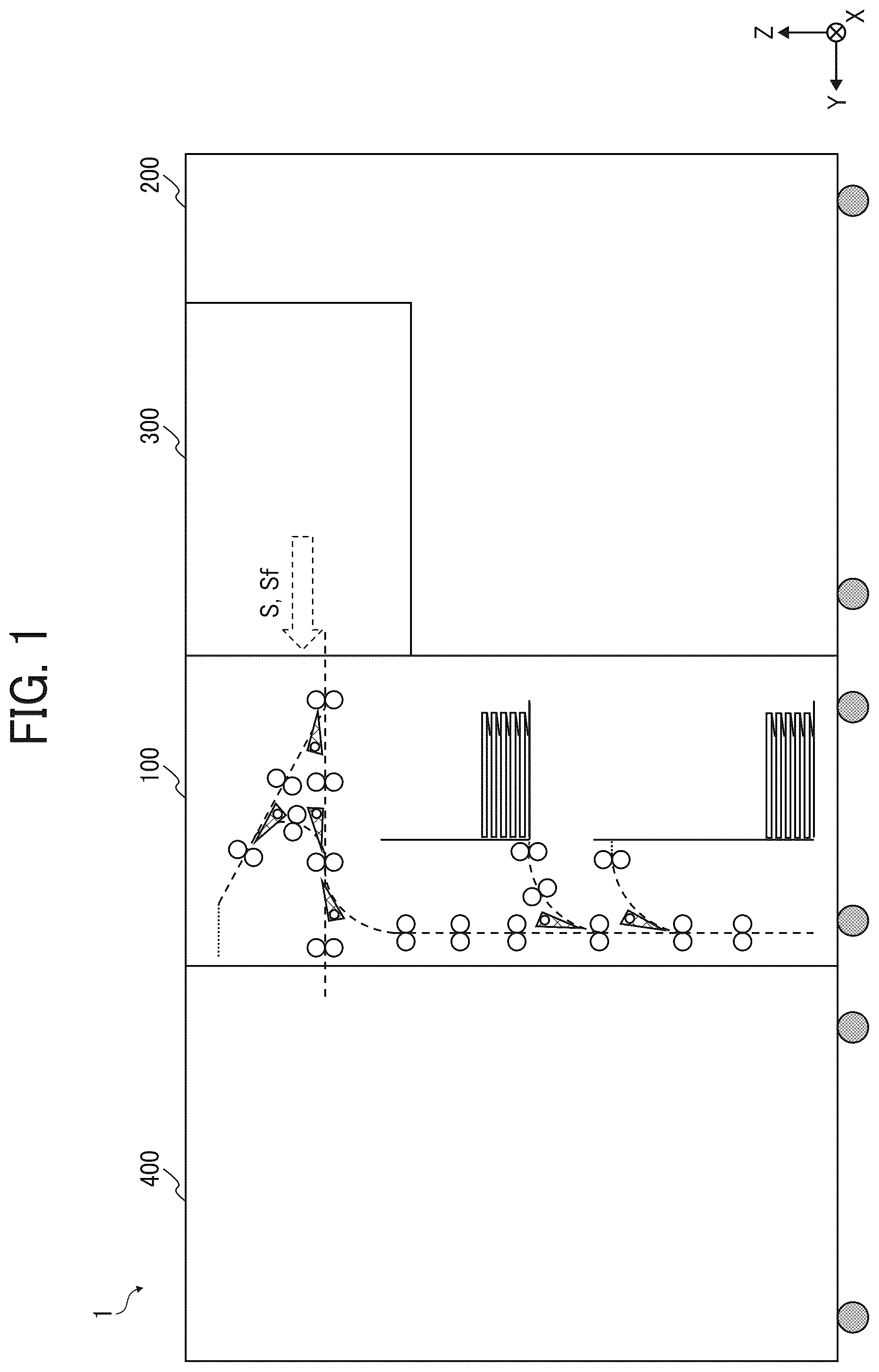 Patent US12350957 — Envelope processing apparatus and image forming system — Figure 1