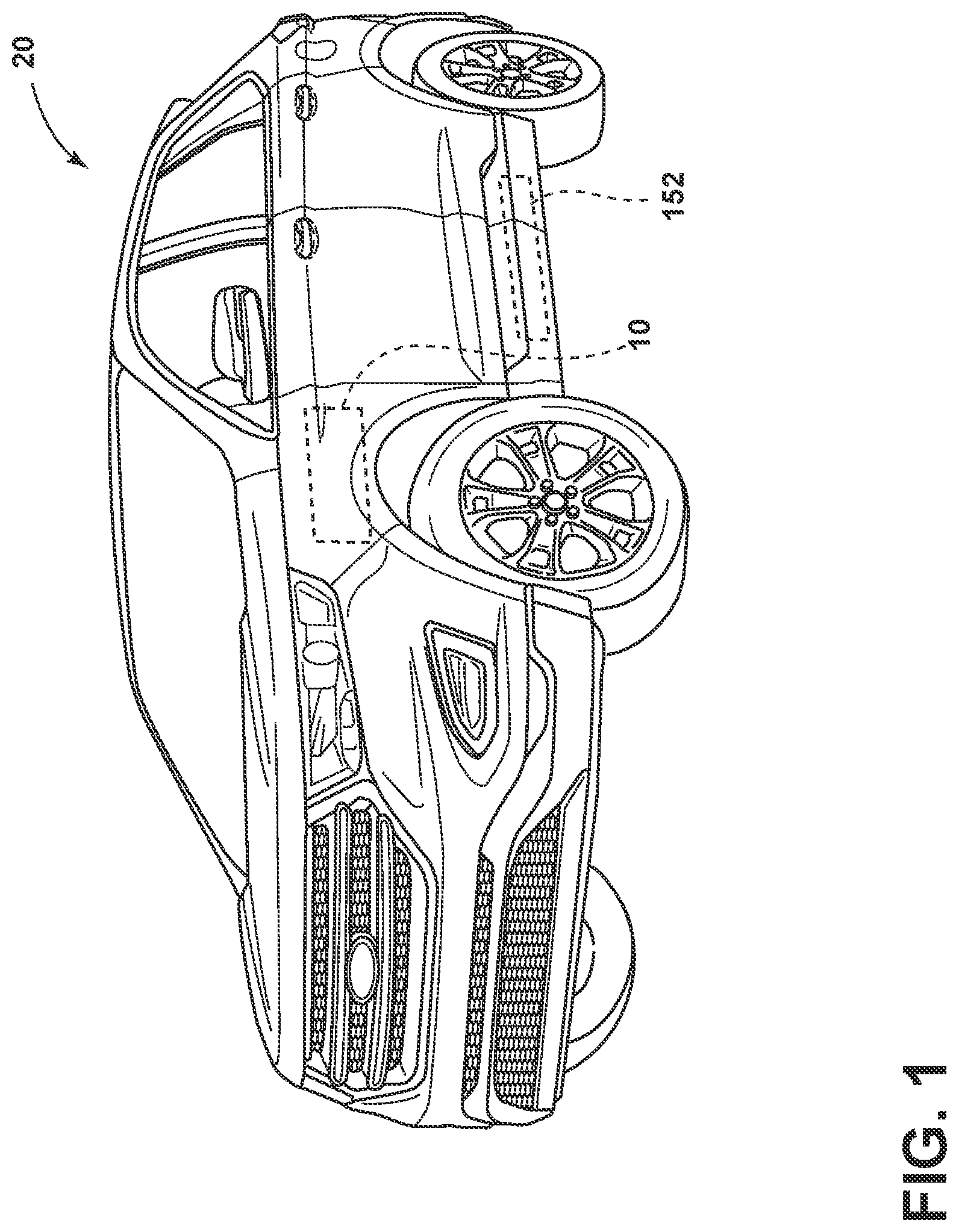 Patent US12350996 — Vehicle heat exchange — Figure 1