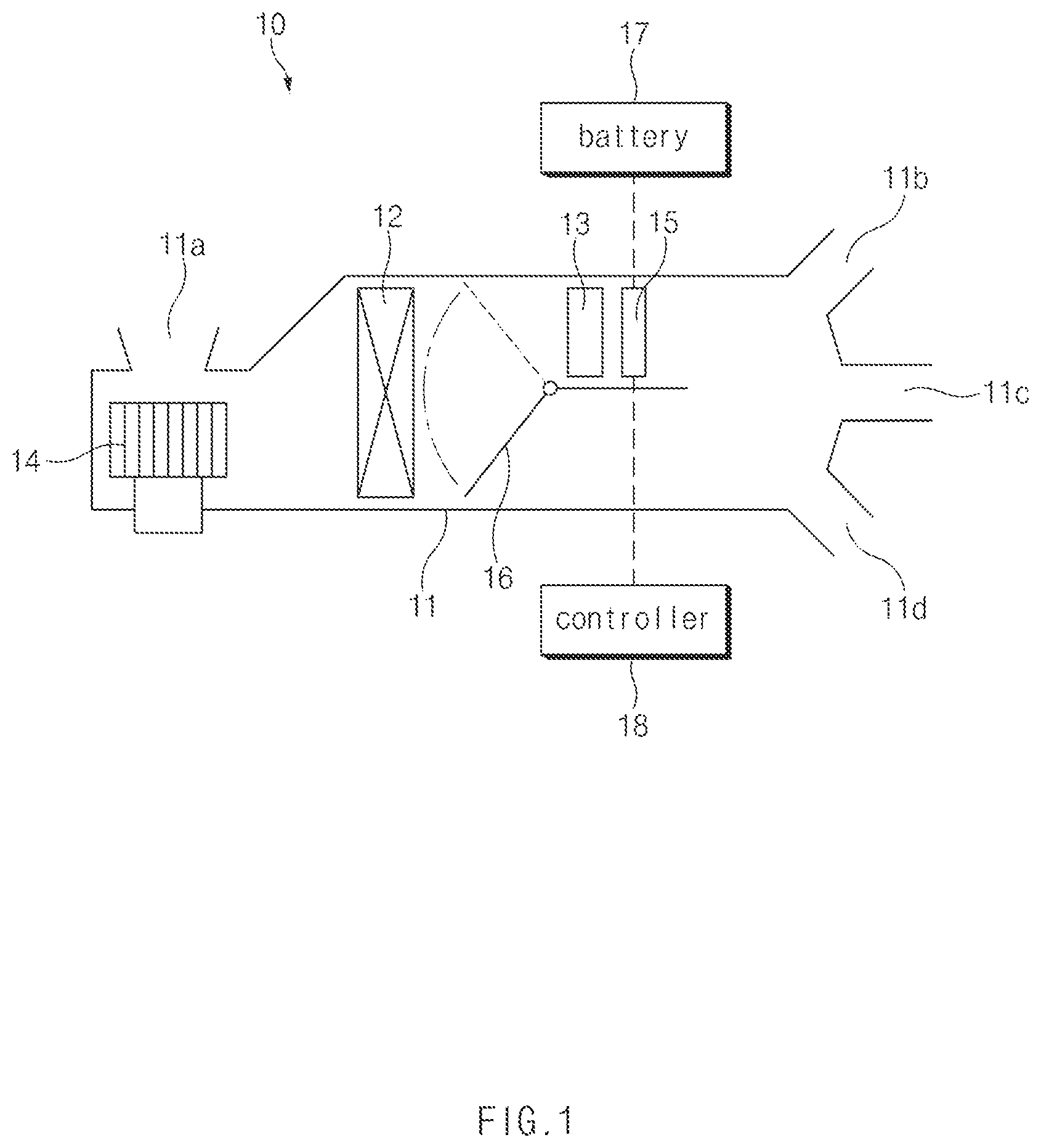 Patent US12350999 — Method for controlling electric heater of vehicular HVAC system — Figure 1