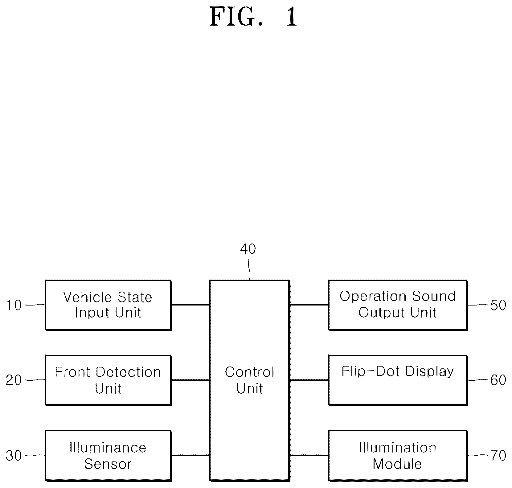 Patent US12351022 Figure 1 – Vehicle information display apparatus and control method thereof