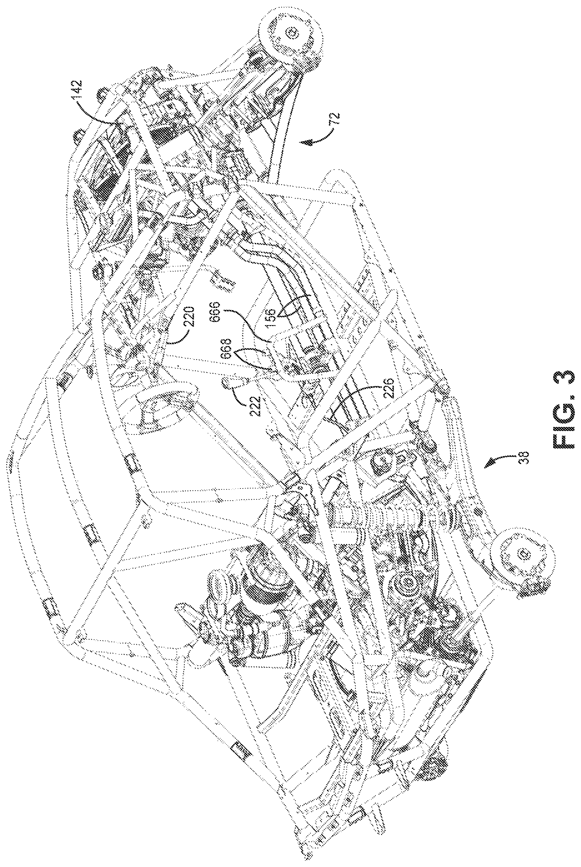 Patent US12351027 Figure 3 – Off-road recreational vehicle