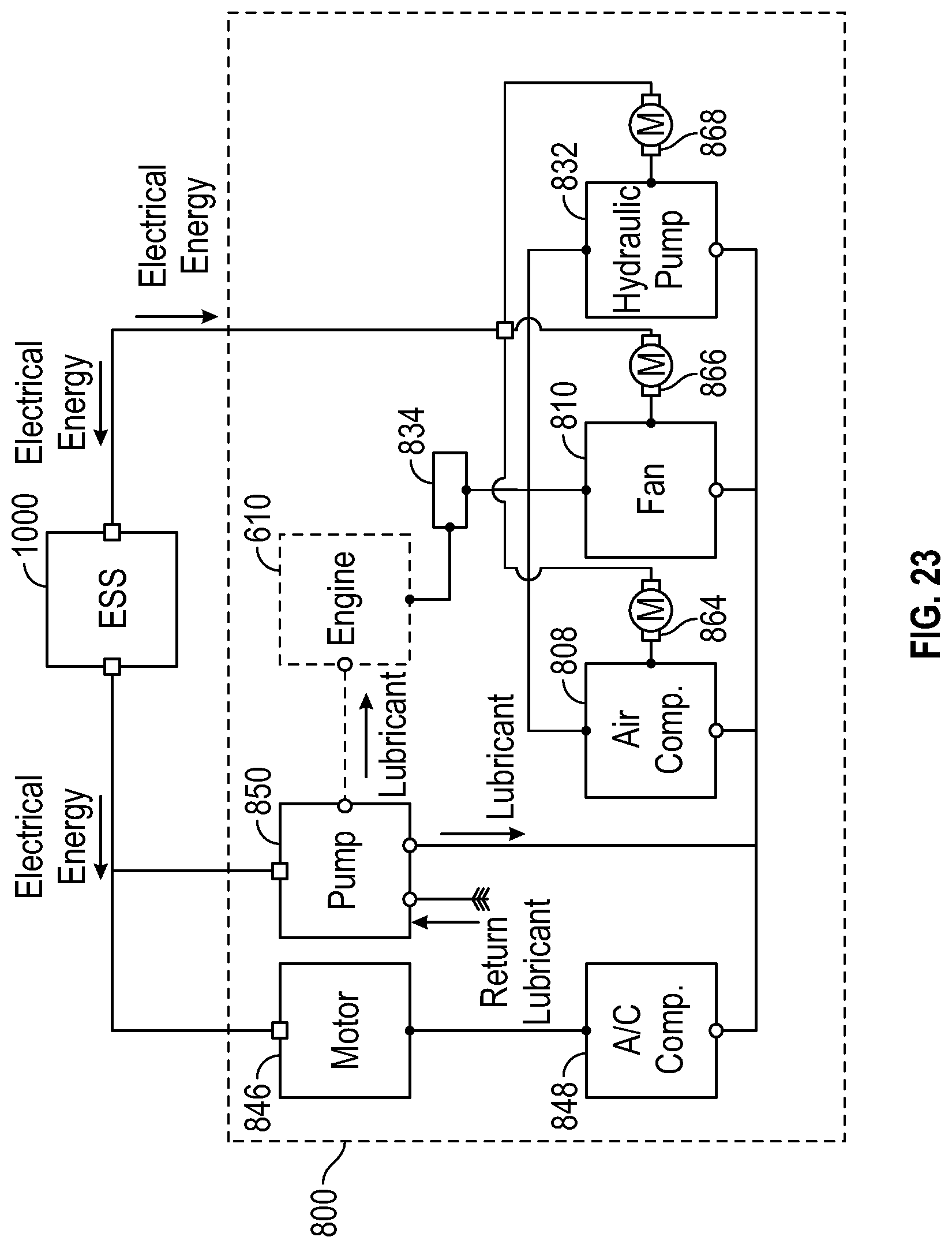 Patent US12351028 Figure 20 – Military vehicle with modular battery units